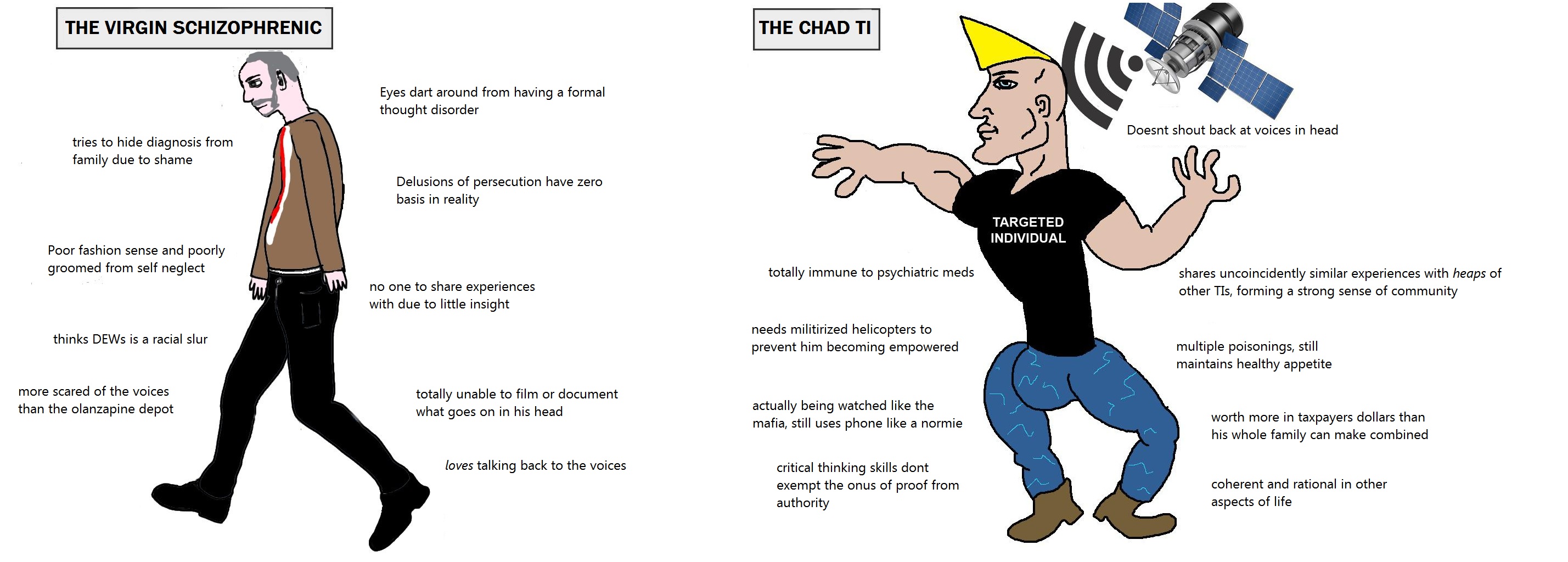 Gangstalking, I made an awareness meme Gangstalking
