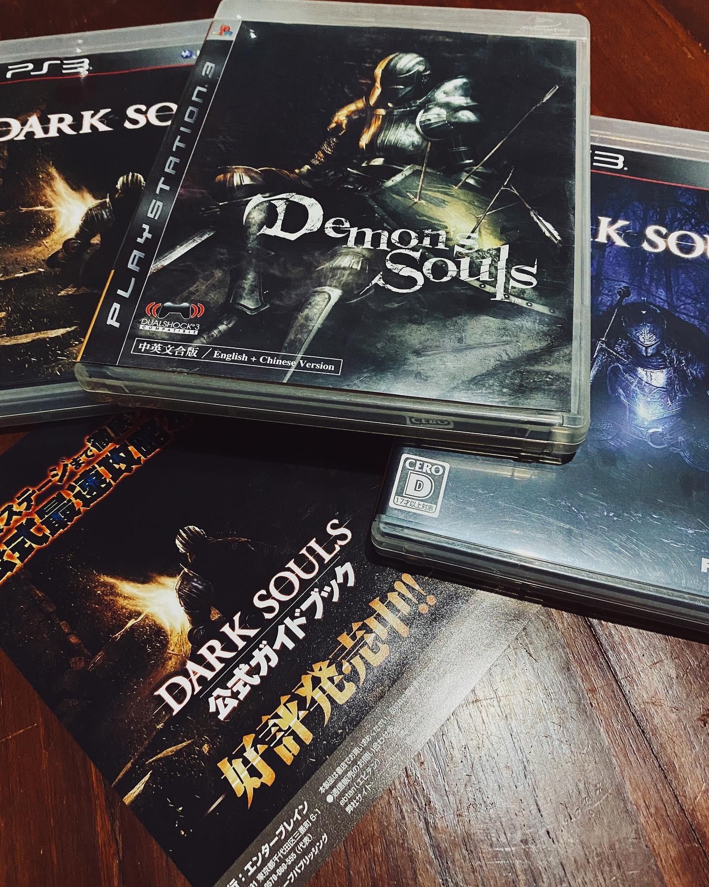 I recently got Demon Souls for PS3 along with the Japanese version of