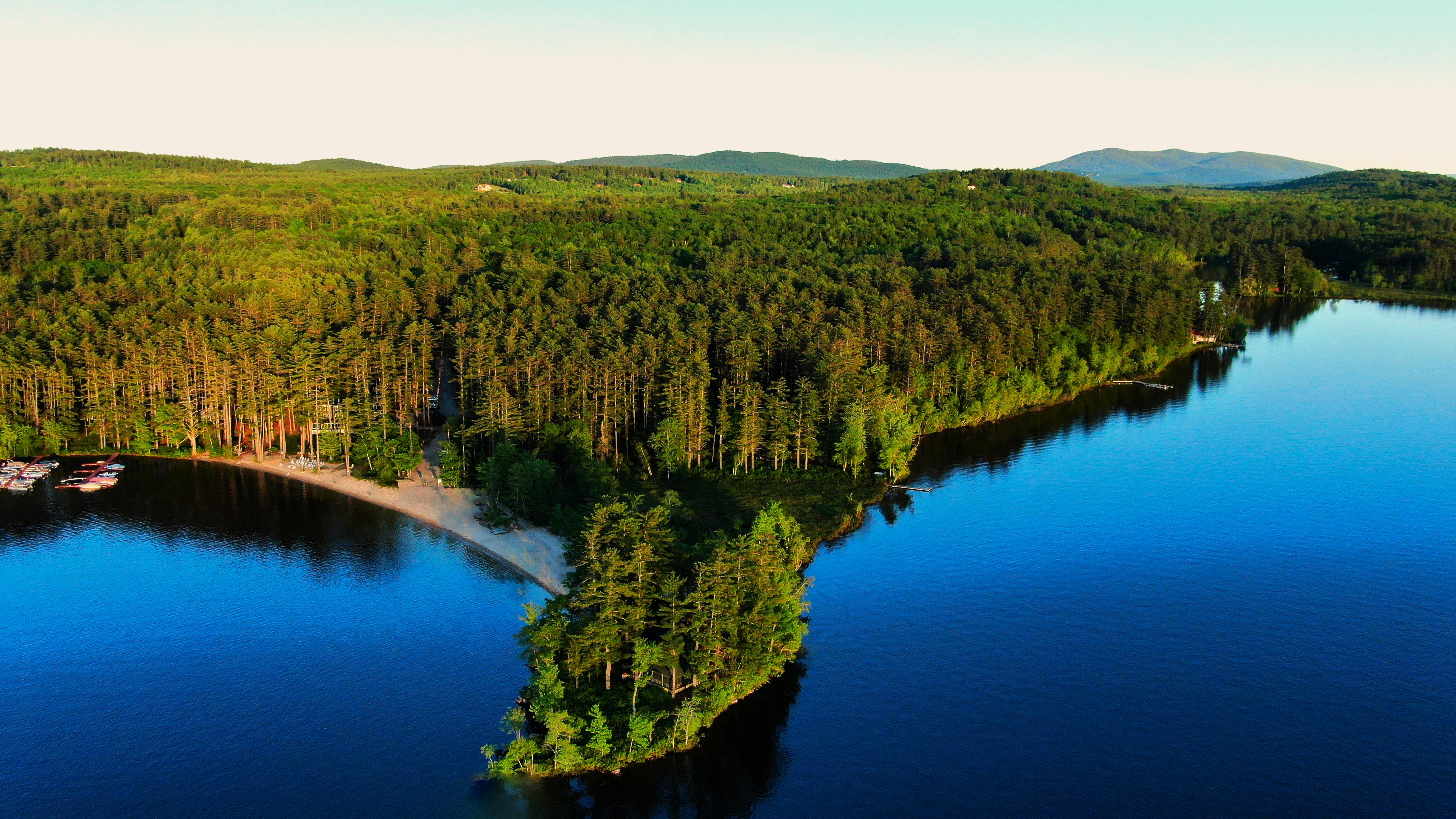 Kezar Lake, Lovell ME (3840×2160) HD Wallpapers