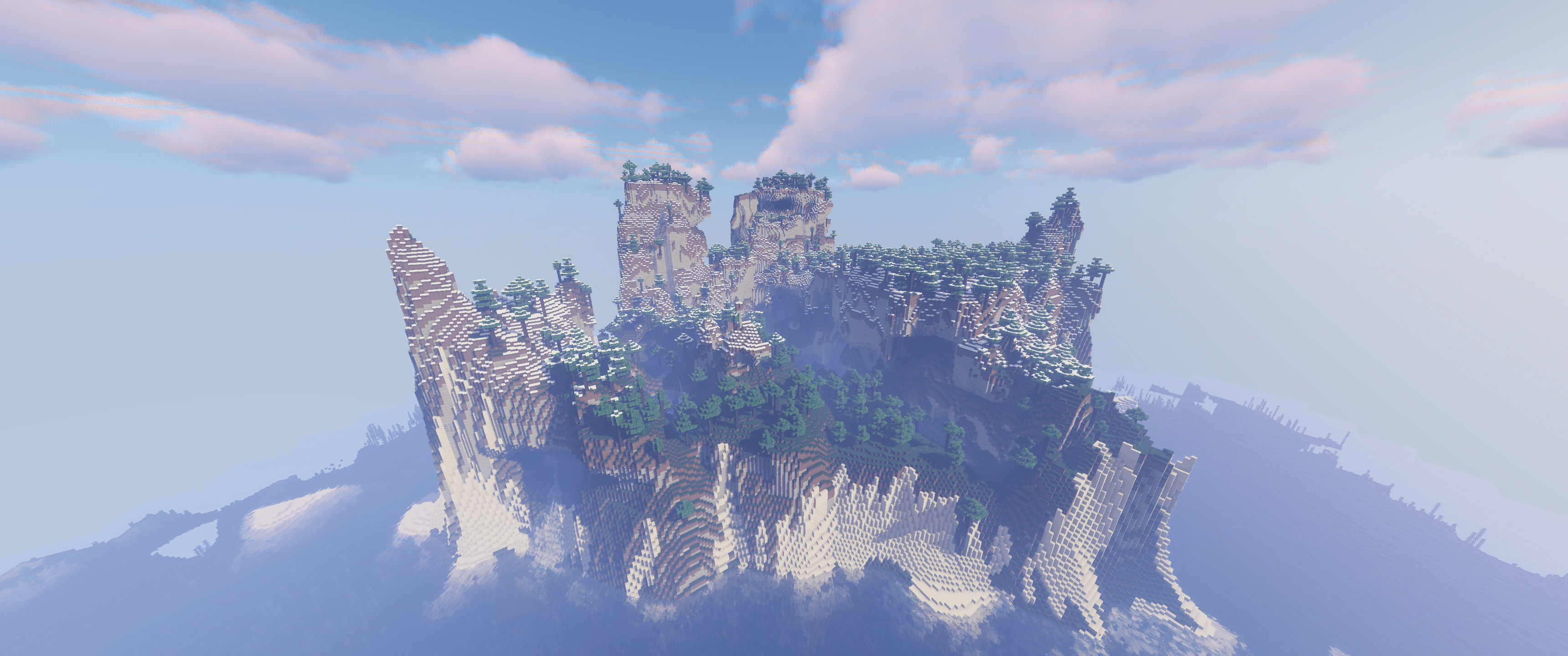 Awesome Mountain Seed (1.14) r/minecraftseeds