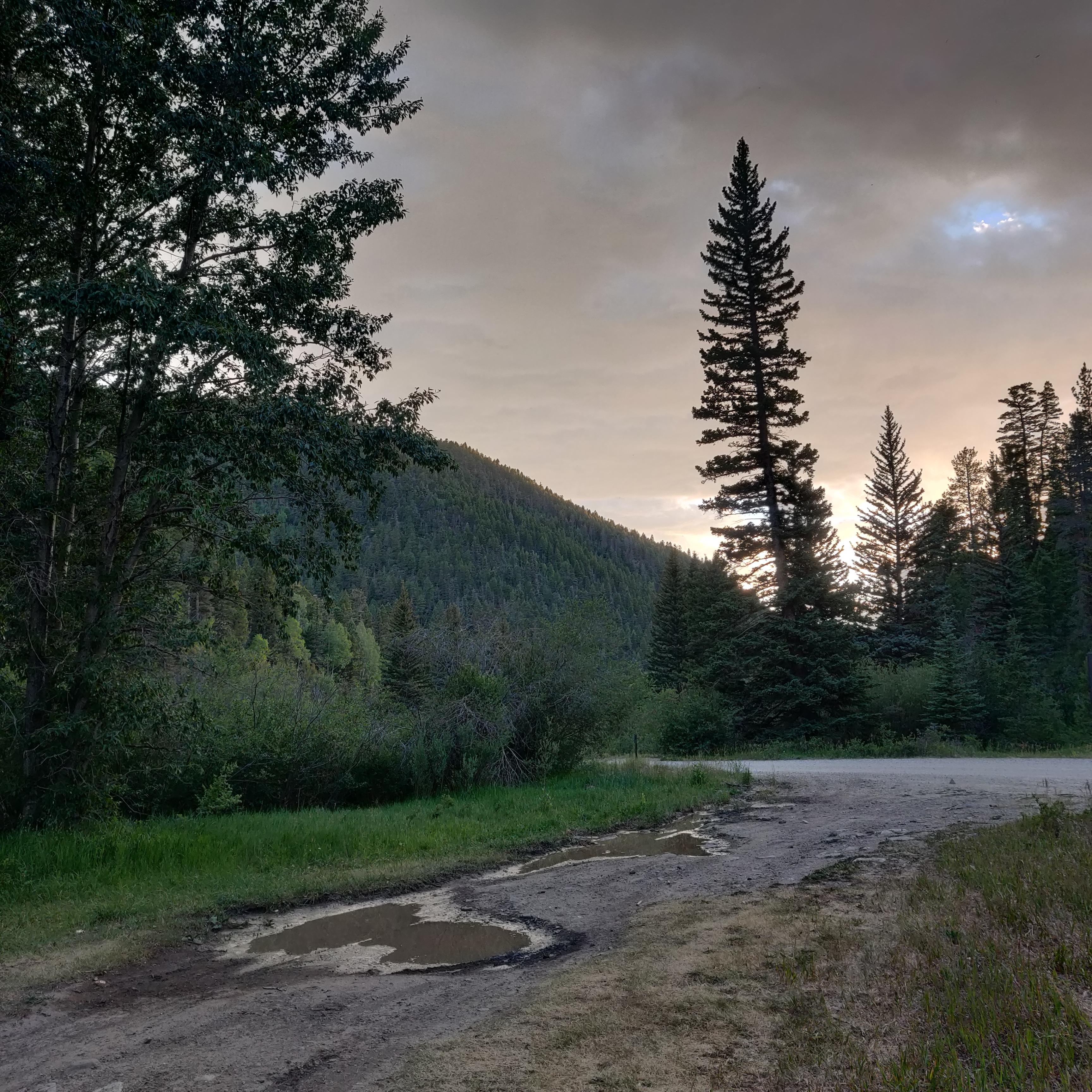 Went camping in La Junta/Duran Canyon, Carson National Forest, NM, USA