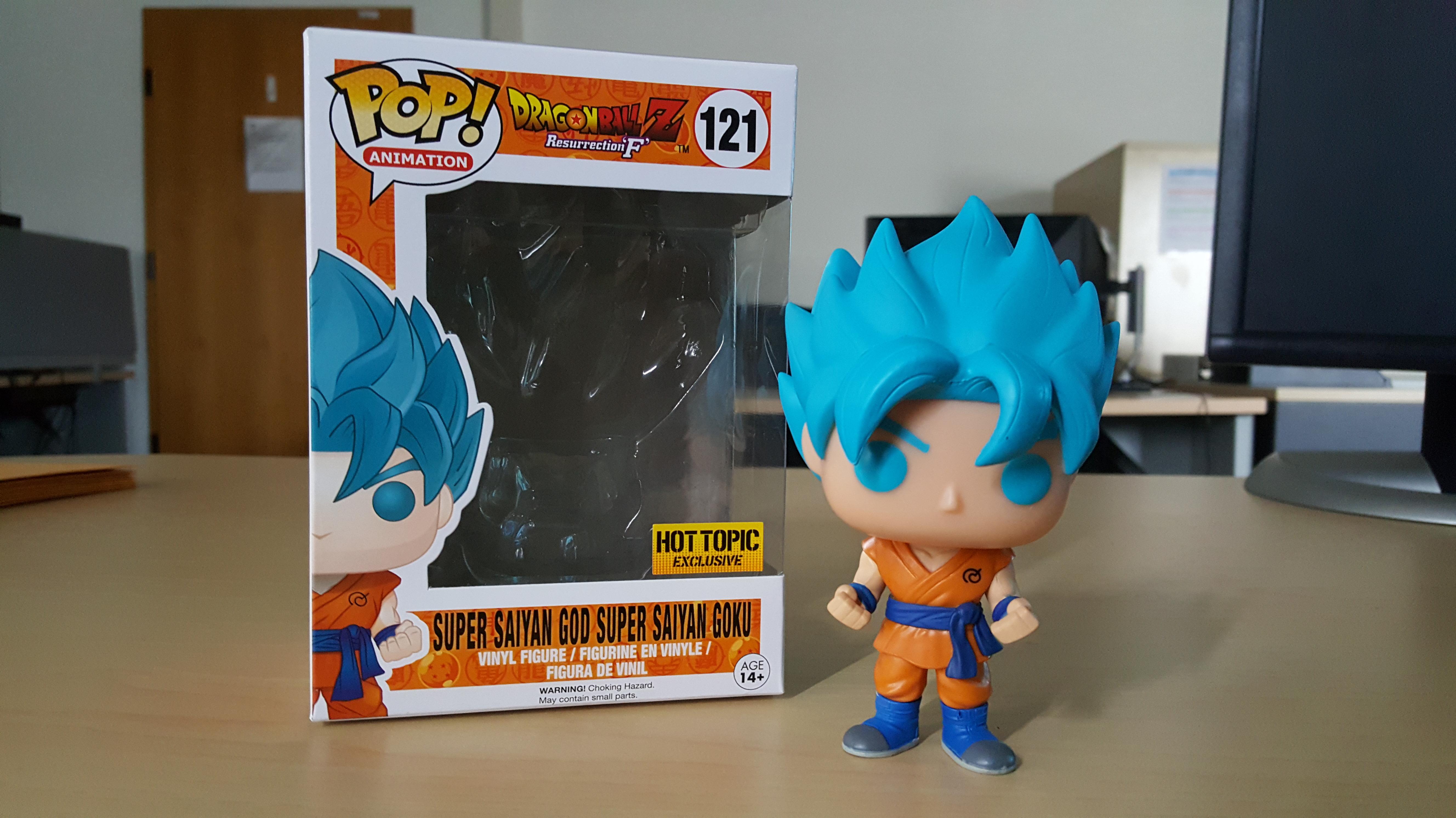 Stepped out of work to pick up my first ever Funko Pop figure! dbz