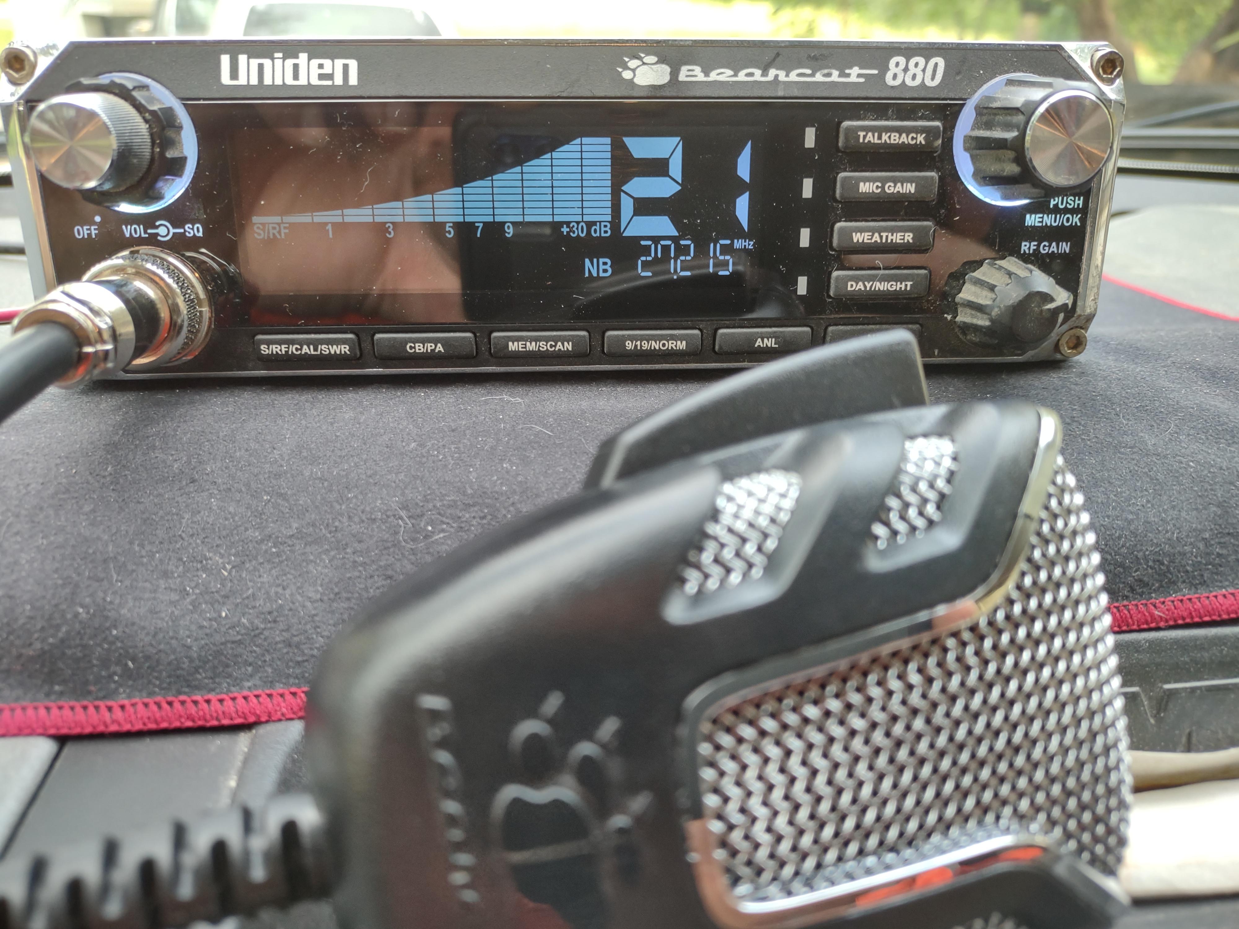 Bearcat 880 rf meter r/cbradio