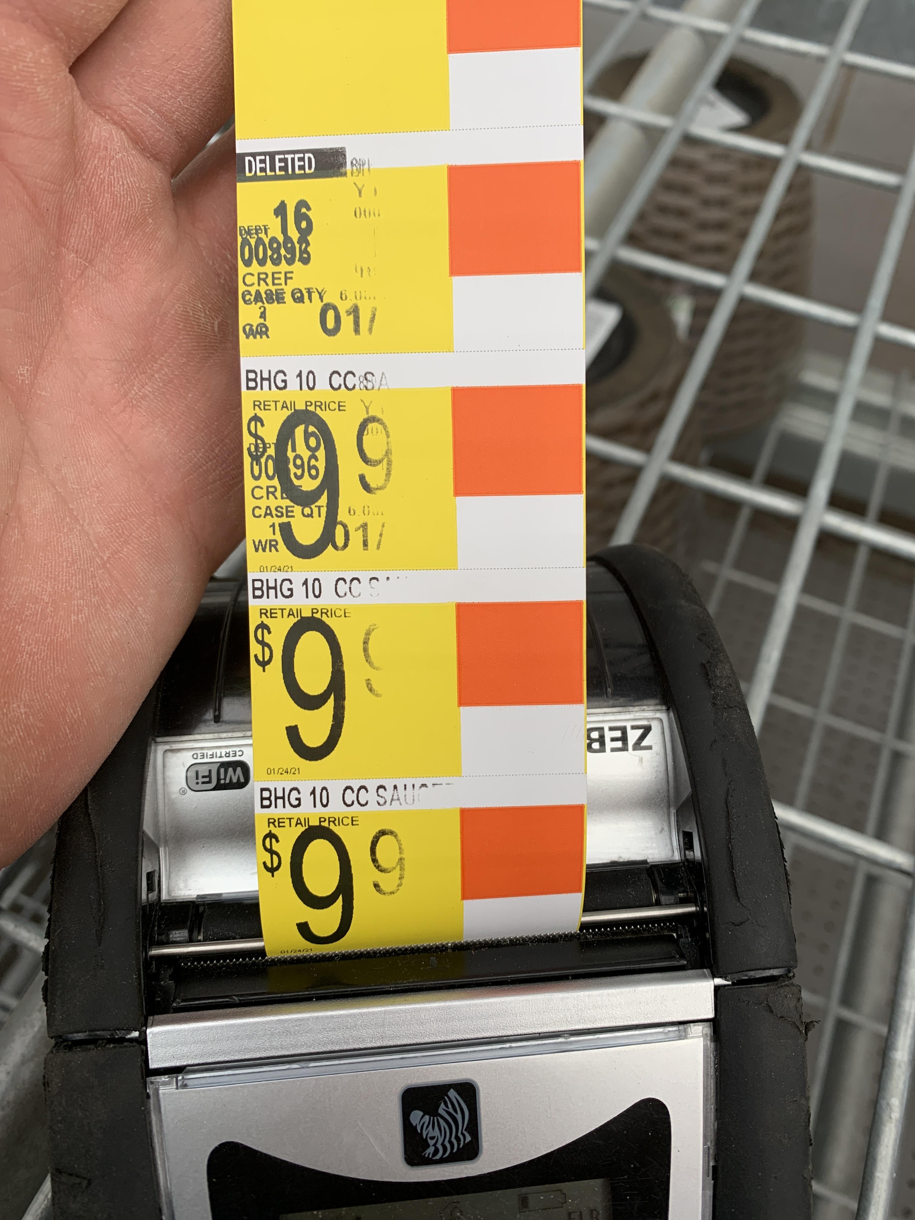 Does anyone know why our printer is doing this and how we can fix this