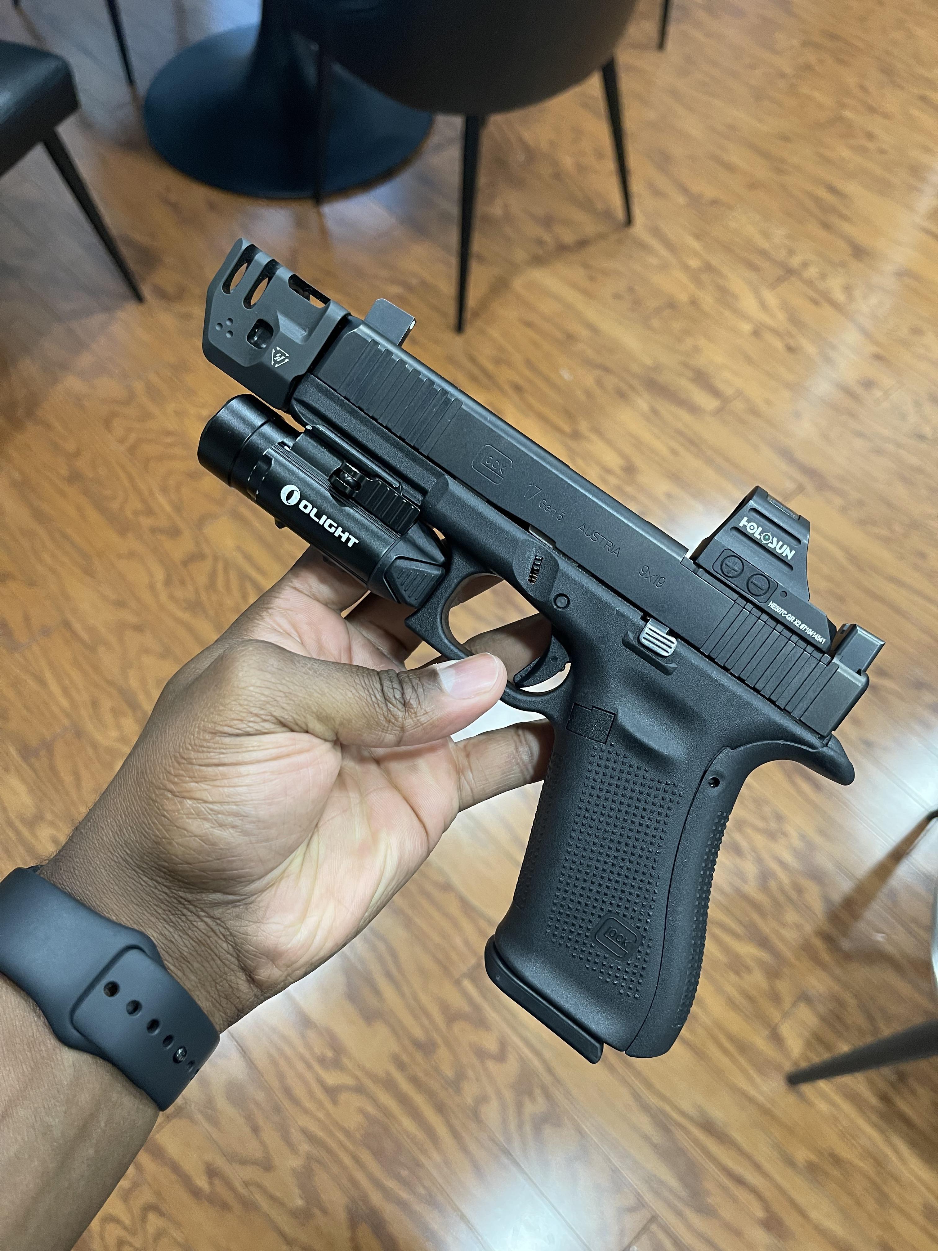 Mass Driver Comp, Glock 17.5 MOS. Has anyone tested it? r/Glocks