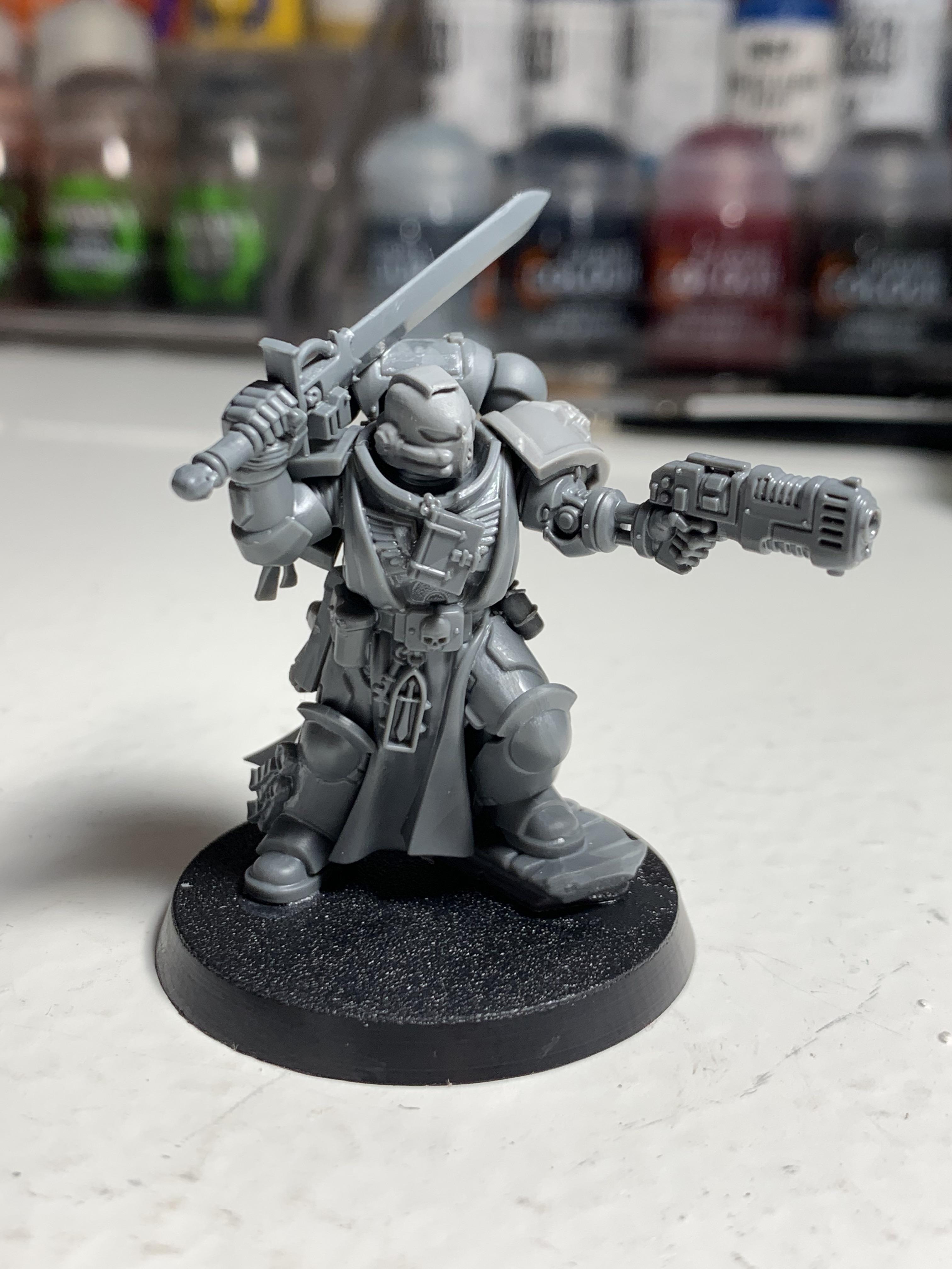 Black Templar Lieutenant Conversion Warhammer40k