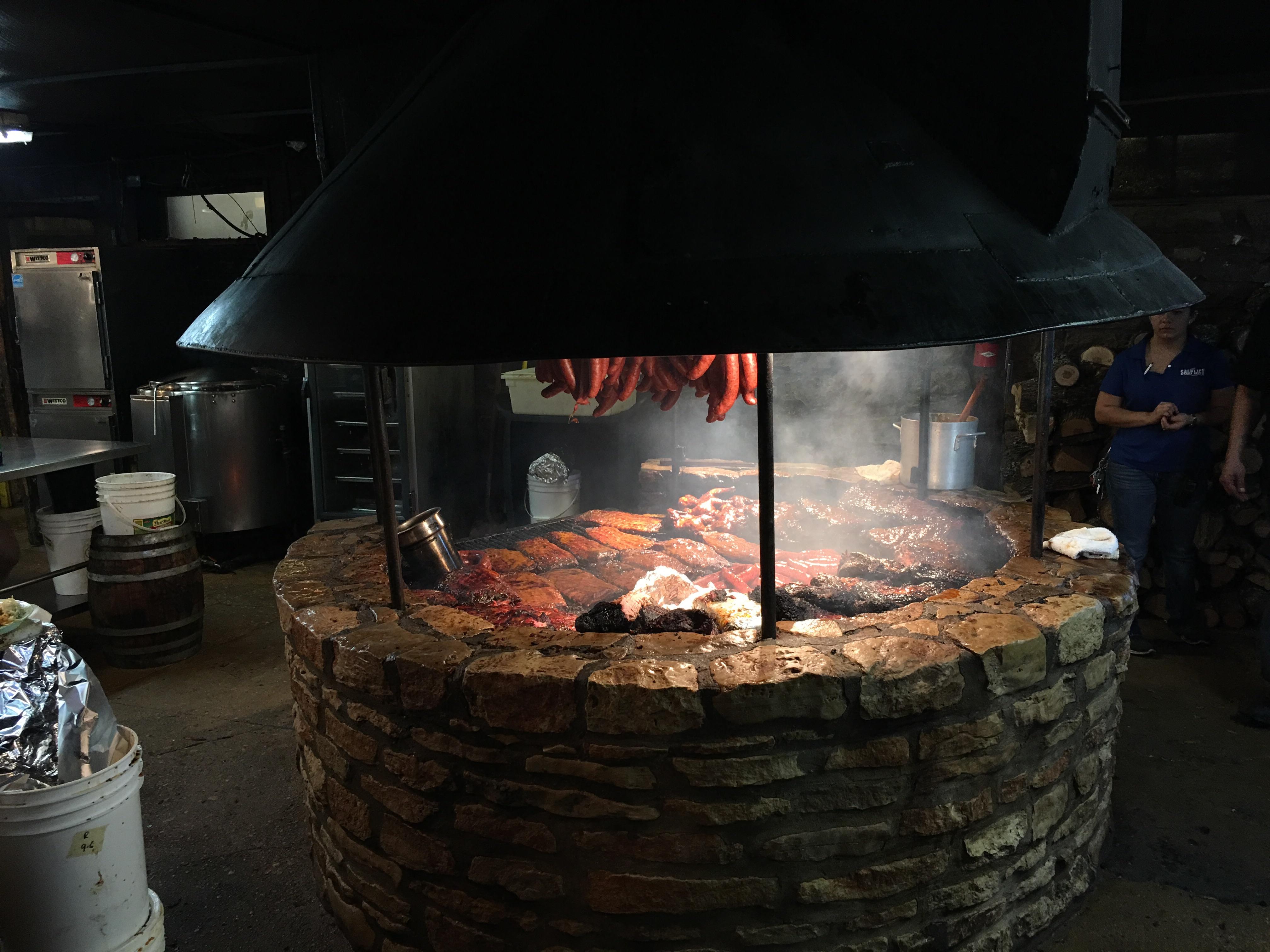 The Salt Lick near Austin, TX. Meat sweats! r/BBQ