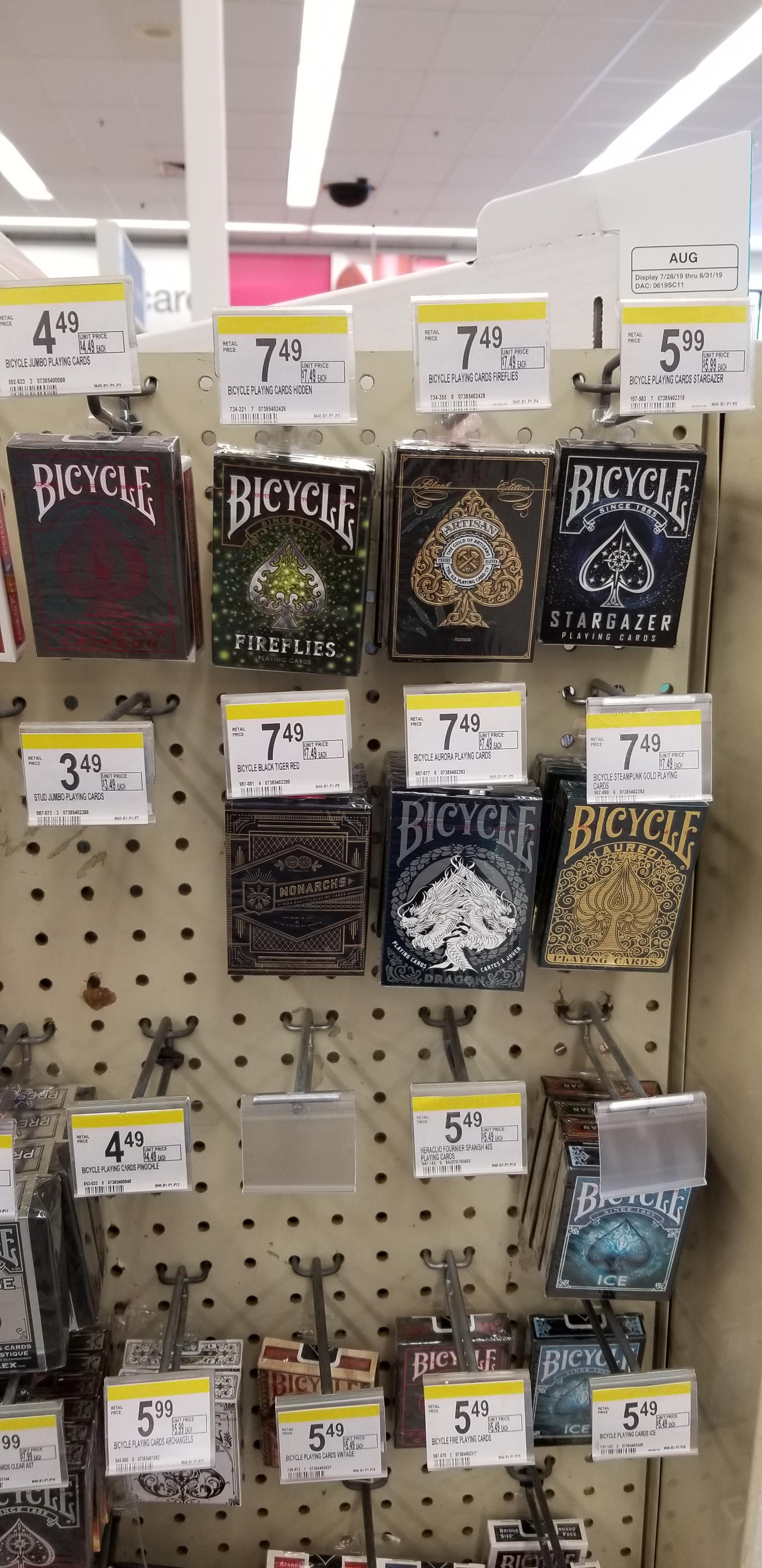 New Cards at Walgreens r/playingcards