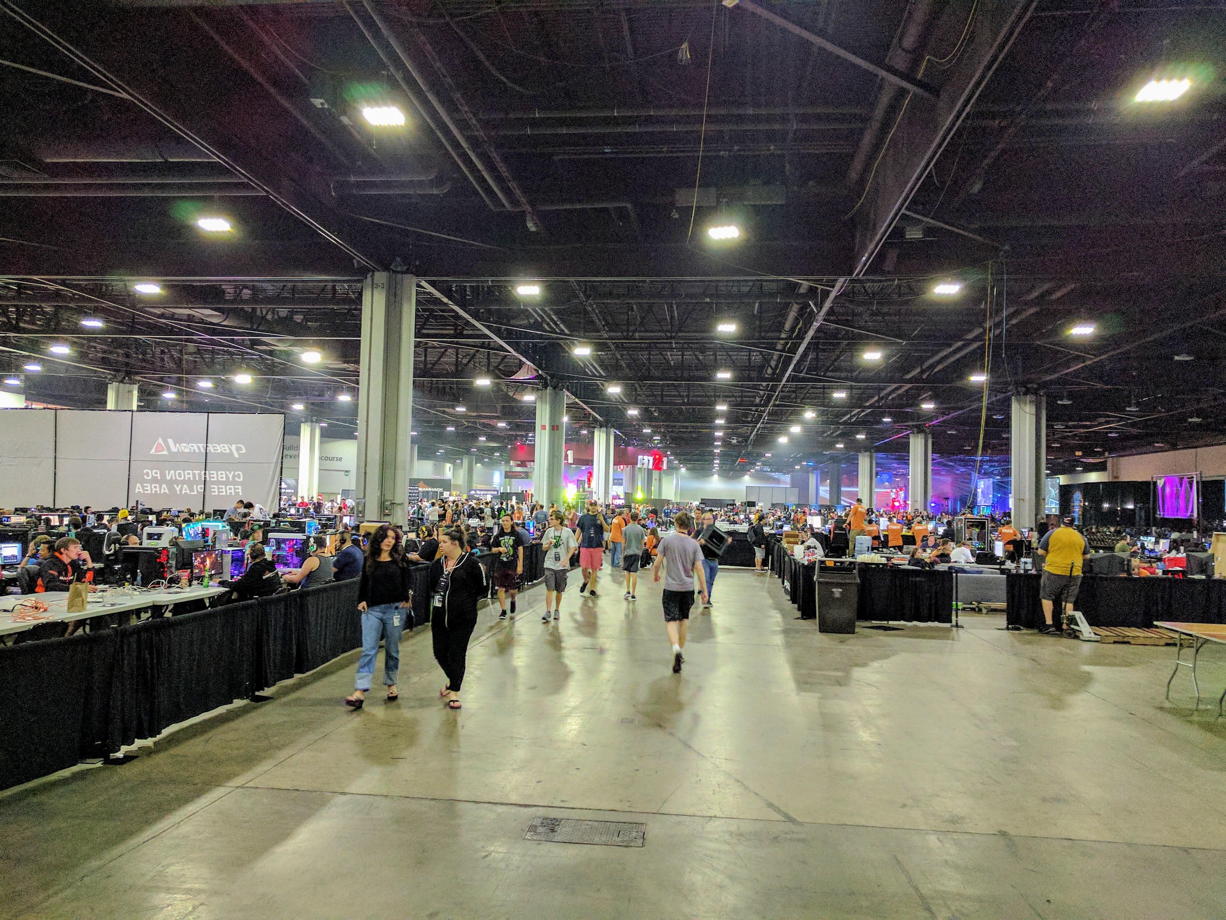Dreamhack Atlanta underway in GWCC (esports festival / LAN party