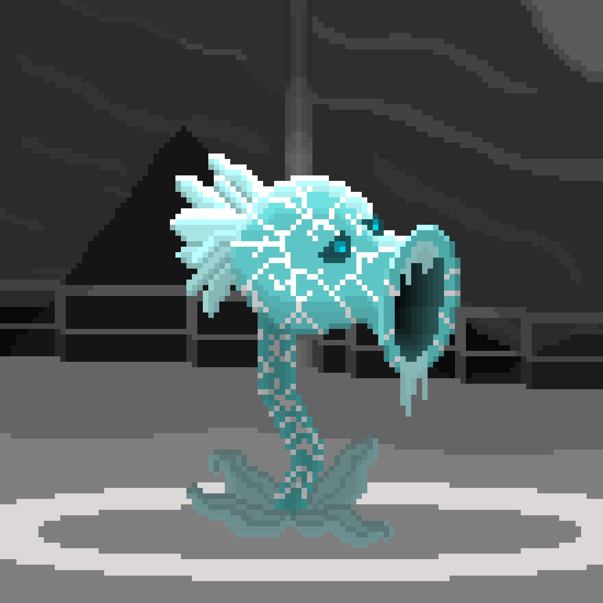 Snow pea my interpretation of it r/PlantsVSZombies