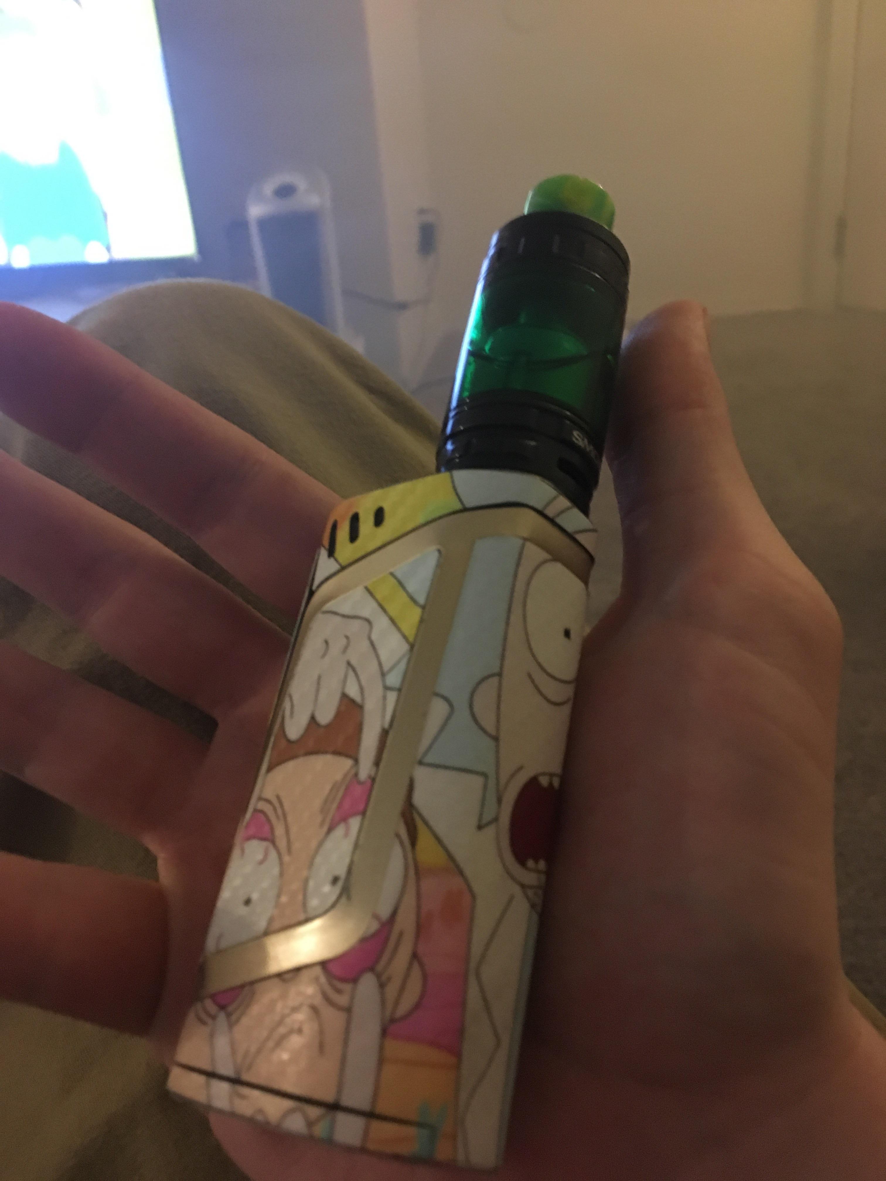 My buddy's modRick and Morty, anyone? Vaping