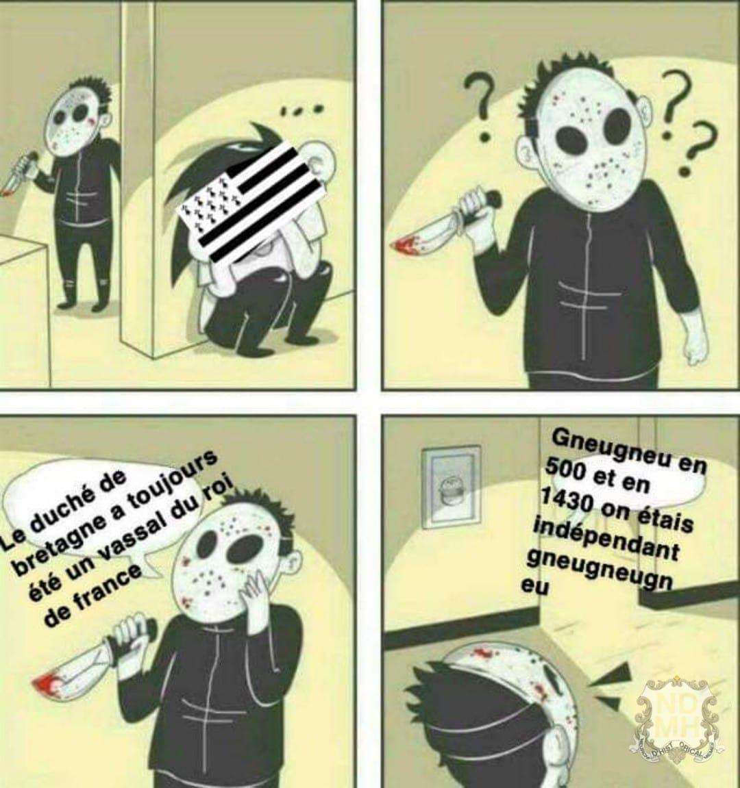 Vive la Bretagne libre... r/Frenchhistorymemes