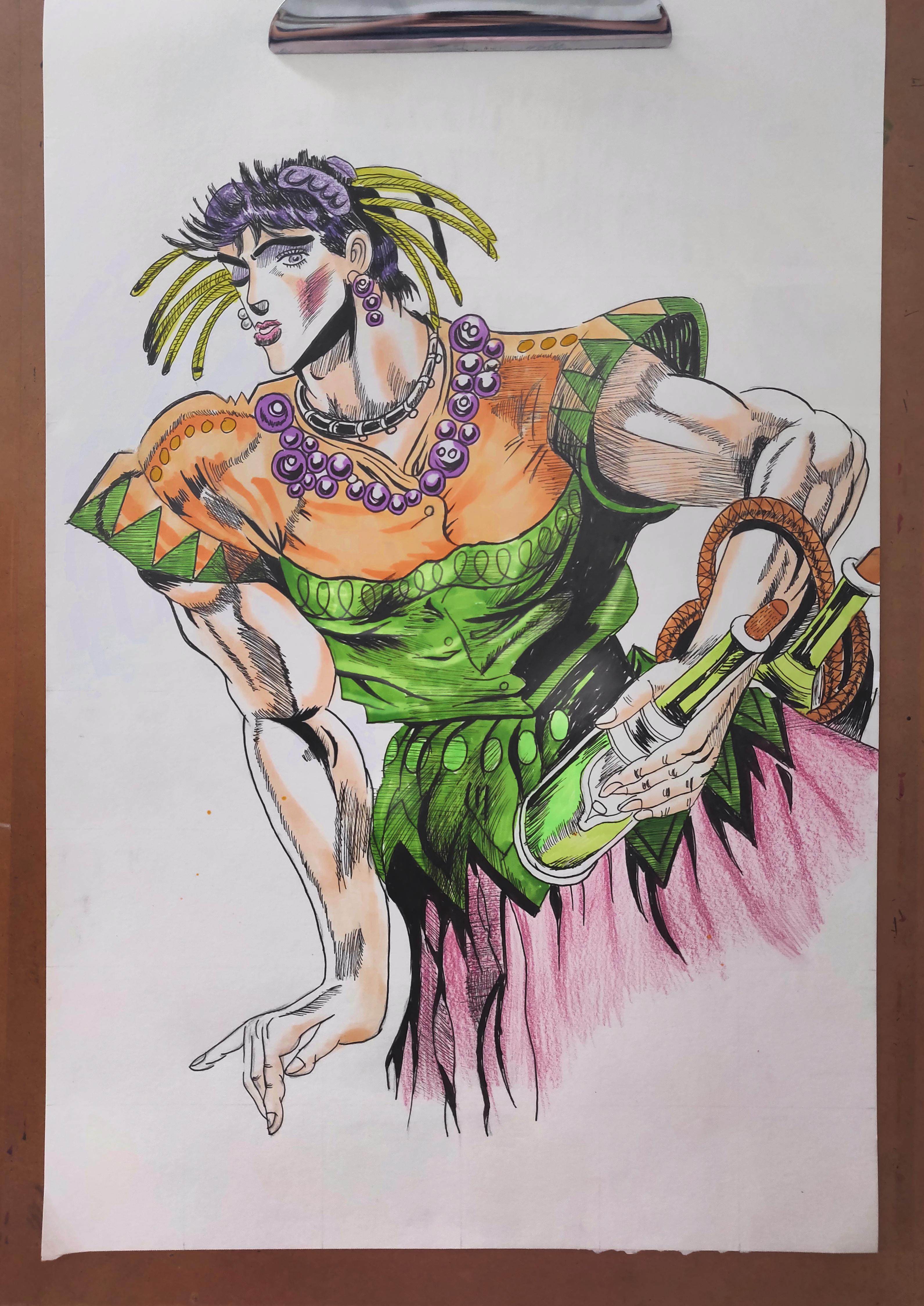 [Fanart]My drawing of Tequila Joseph, took me 4.5 hours r
