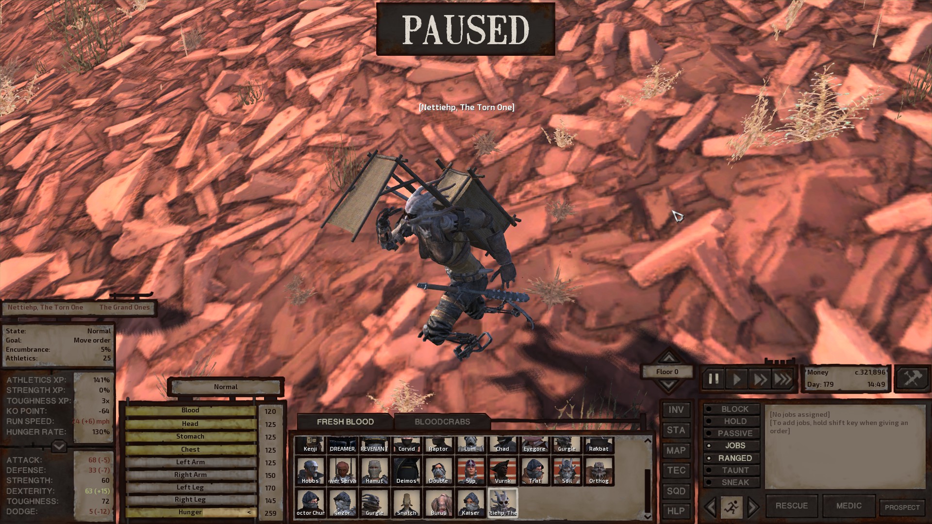 I hired a bodyguard, threw her in a Peeler, tended to her wounds, locked her in a cage and