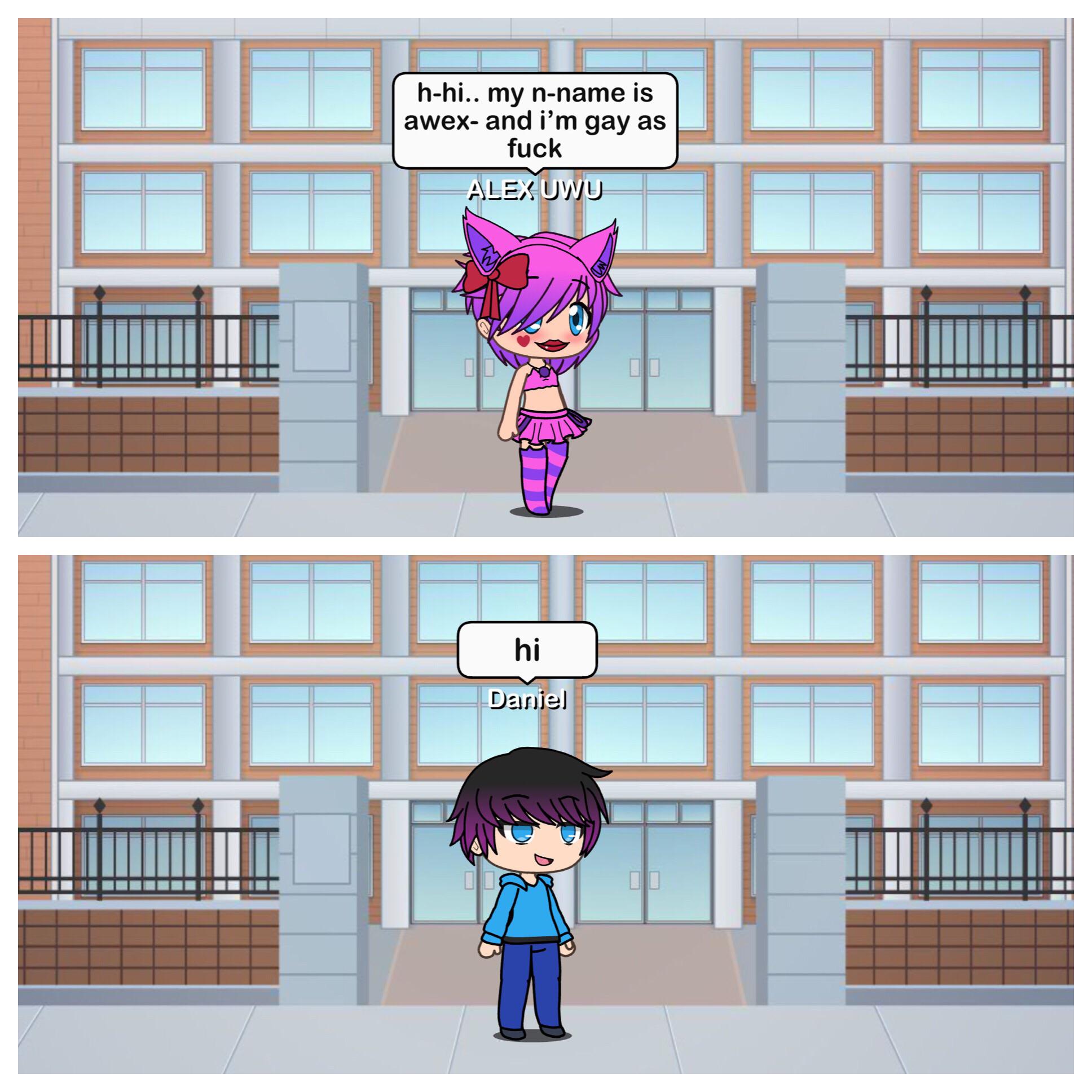 gay people in gacha life vs in real life GachaLifeCringe