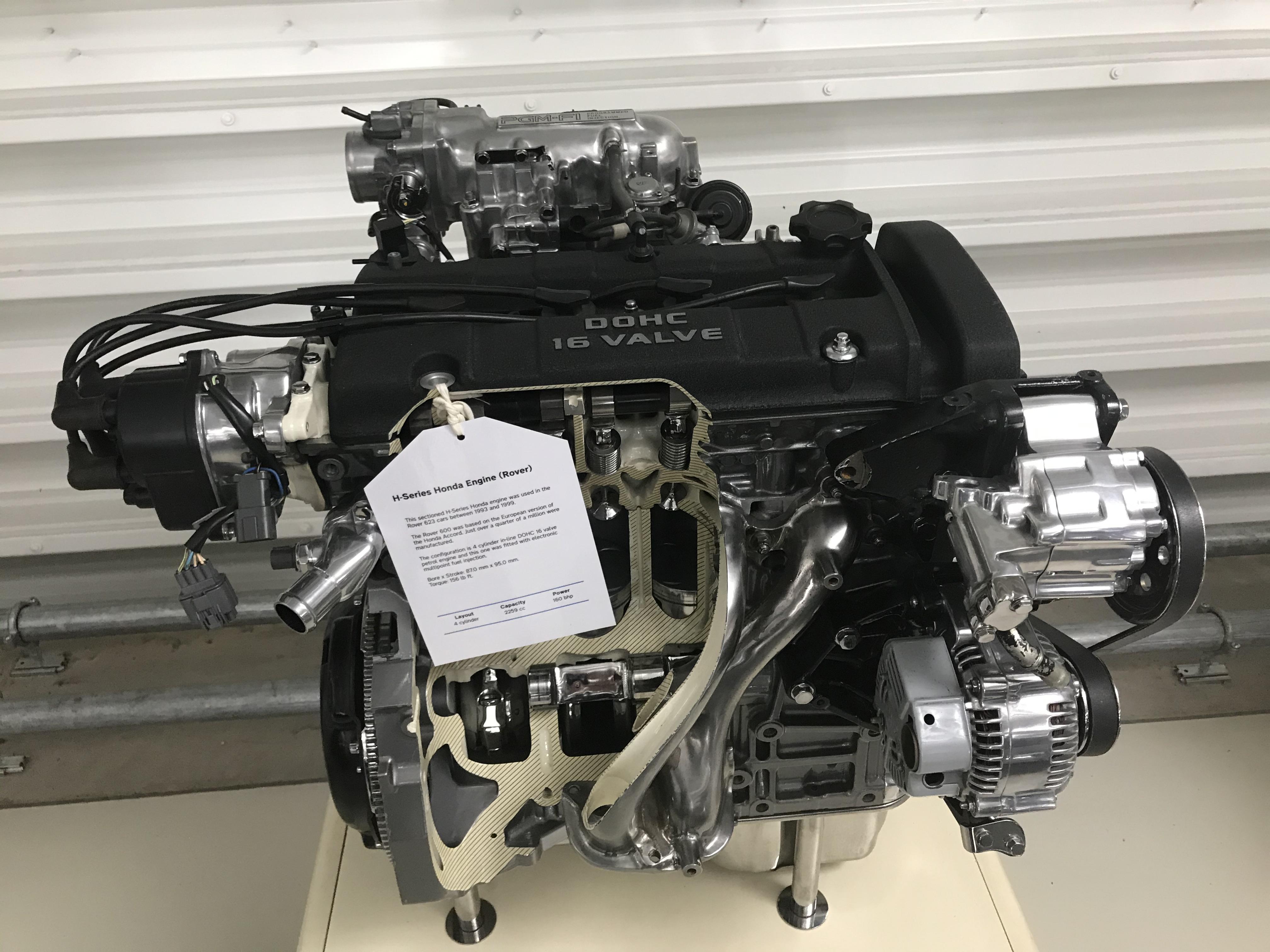 A H-Series Honda Engine that was used in the Rover 623 from 1993 to 99