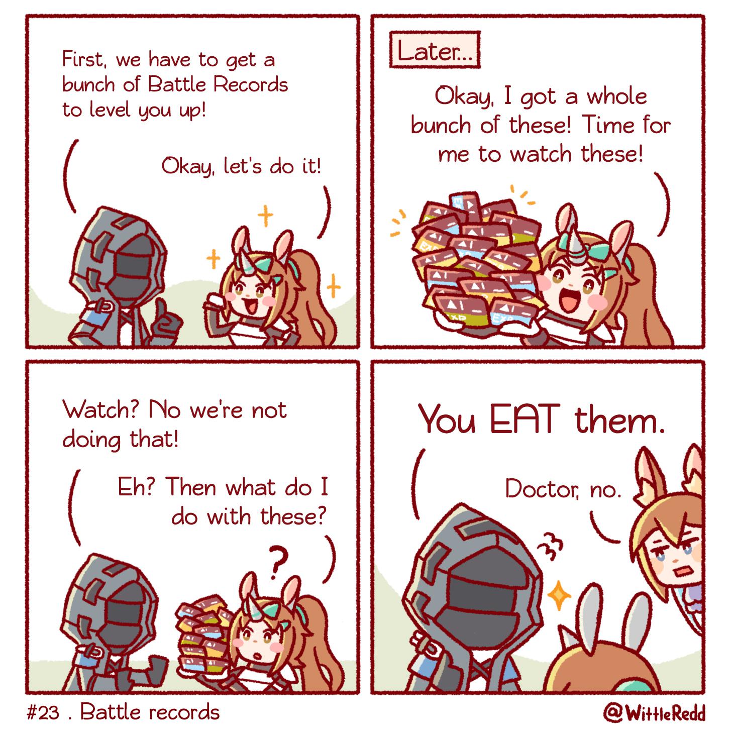 Battle records 🦏😋 r/arknights