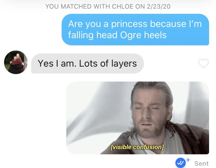 Shrek pick up line gone wrong PrequelMemes