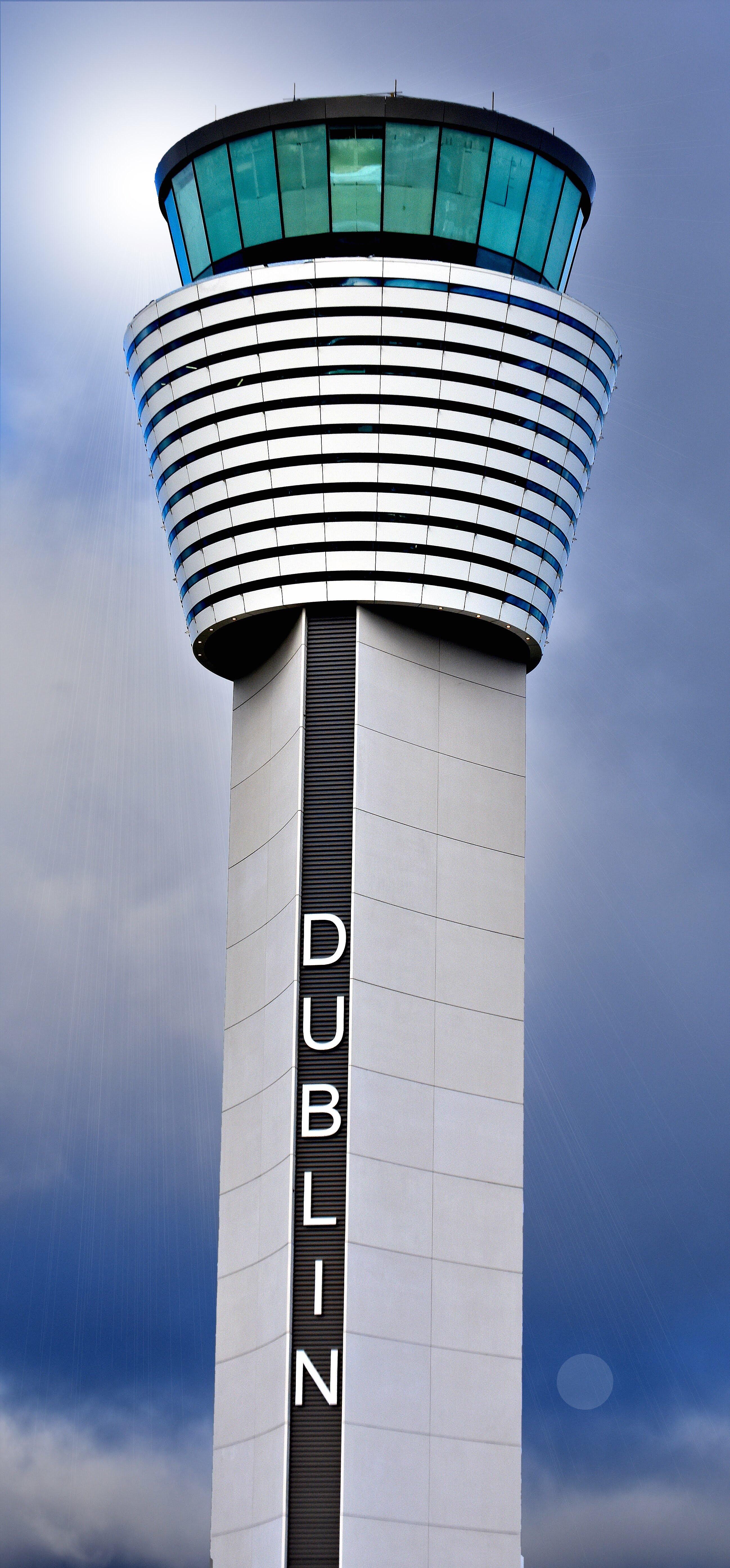 Dublin Airport’s new ATC tower, three times bigger than the old. It