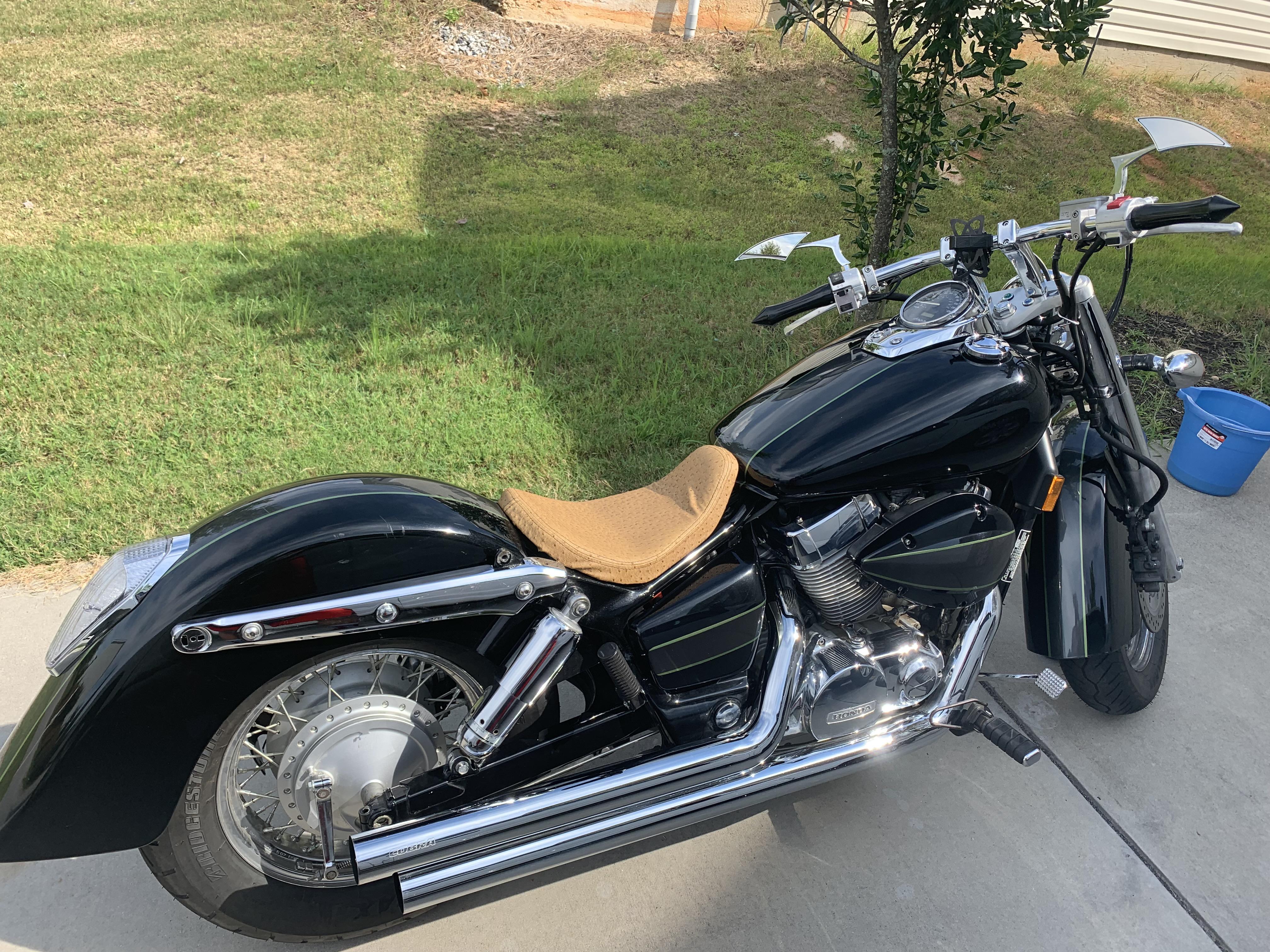 2008 Honda Shadow 750, great bike been riding for about a year who’s