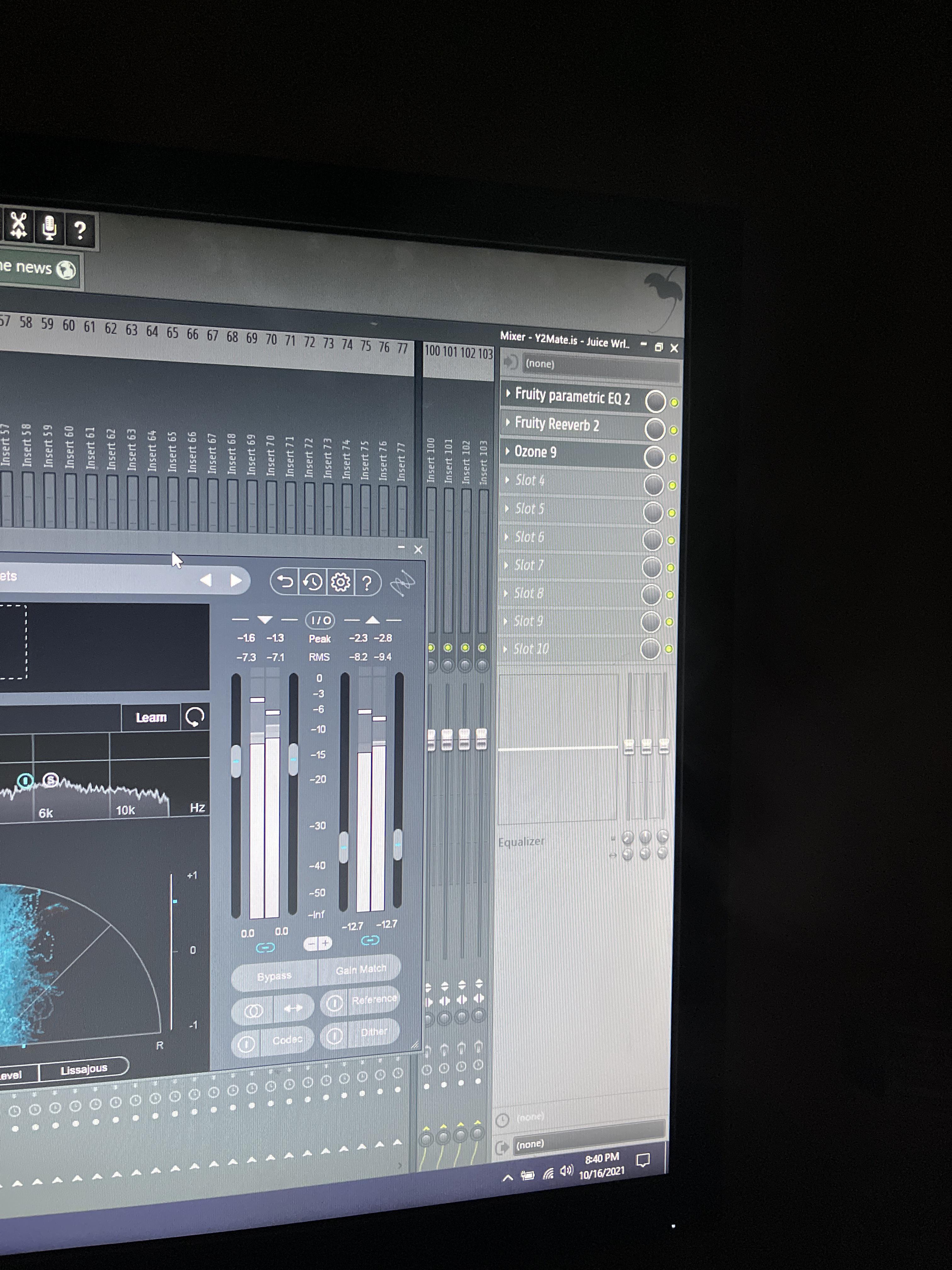 Should ozone with the imager go before or after reverb Ik reverb is
