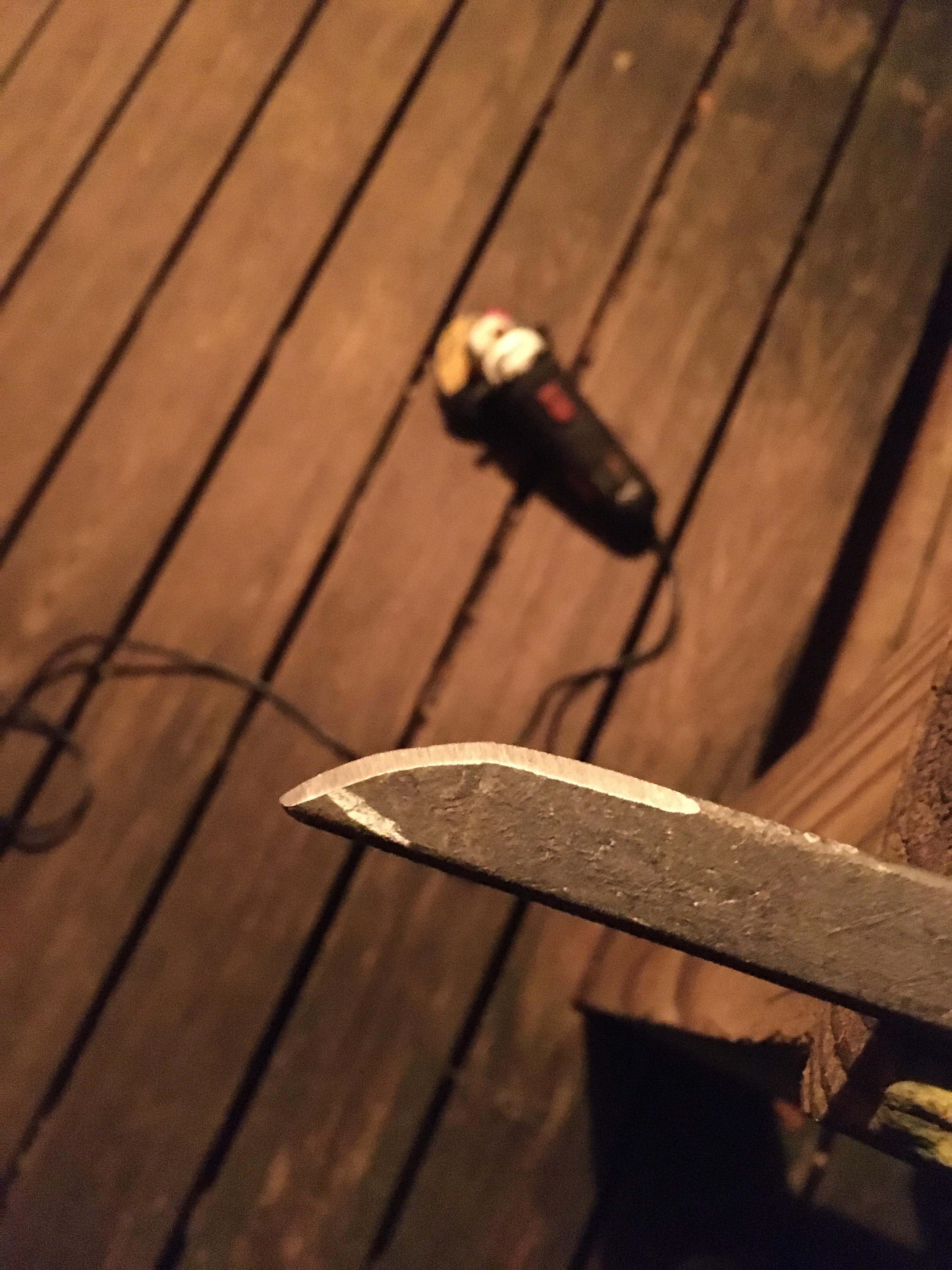 Is grinding scrap a good fake sword r/SWORDS