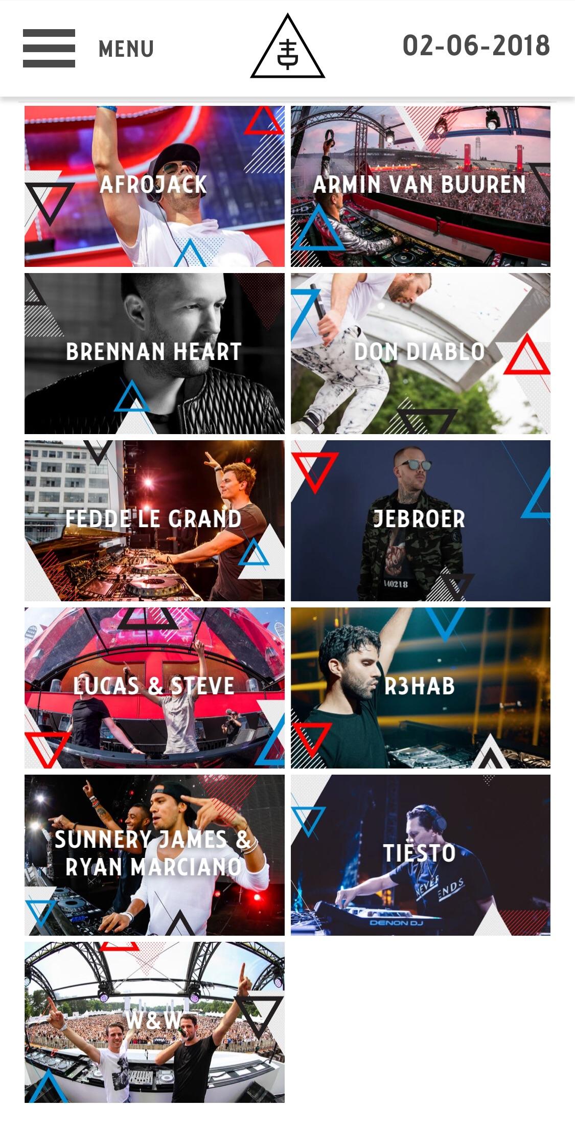 The Flying Dutch 2018 lineup EDM