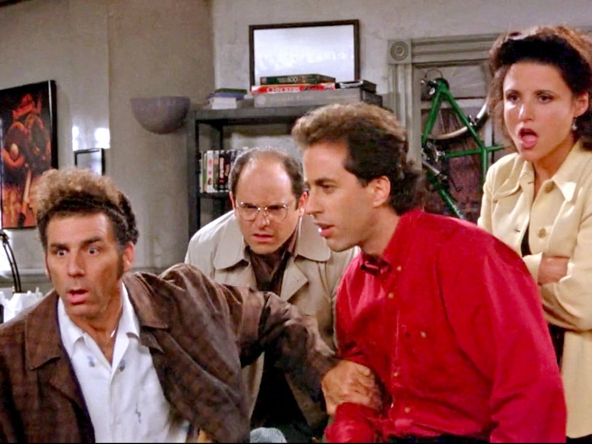 Describe a Seinfeld episode using only emojis and I will try to guess