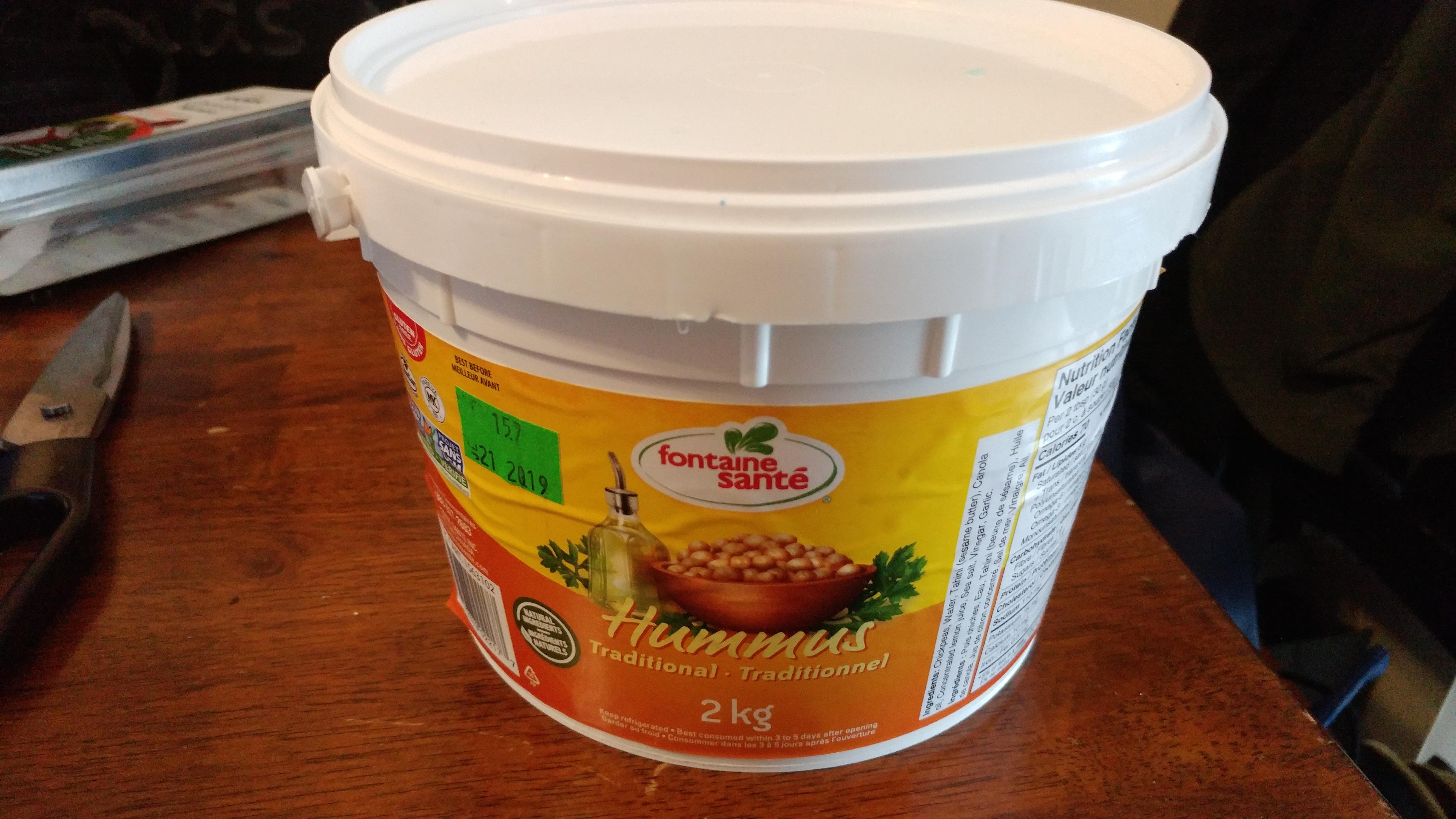 My wife bought me a 2kg bucket of Hummus at Costco. How do I use it all