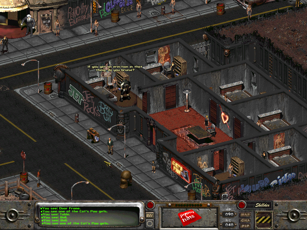 Fallout 2 asking the hard hitting questions gaming