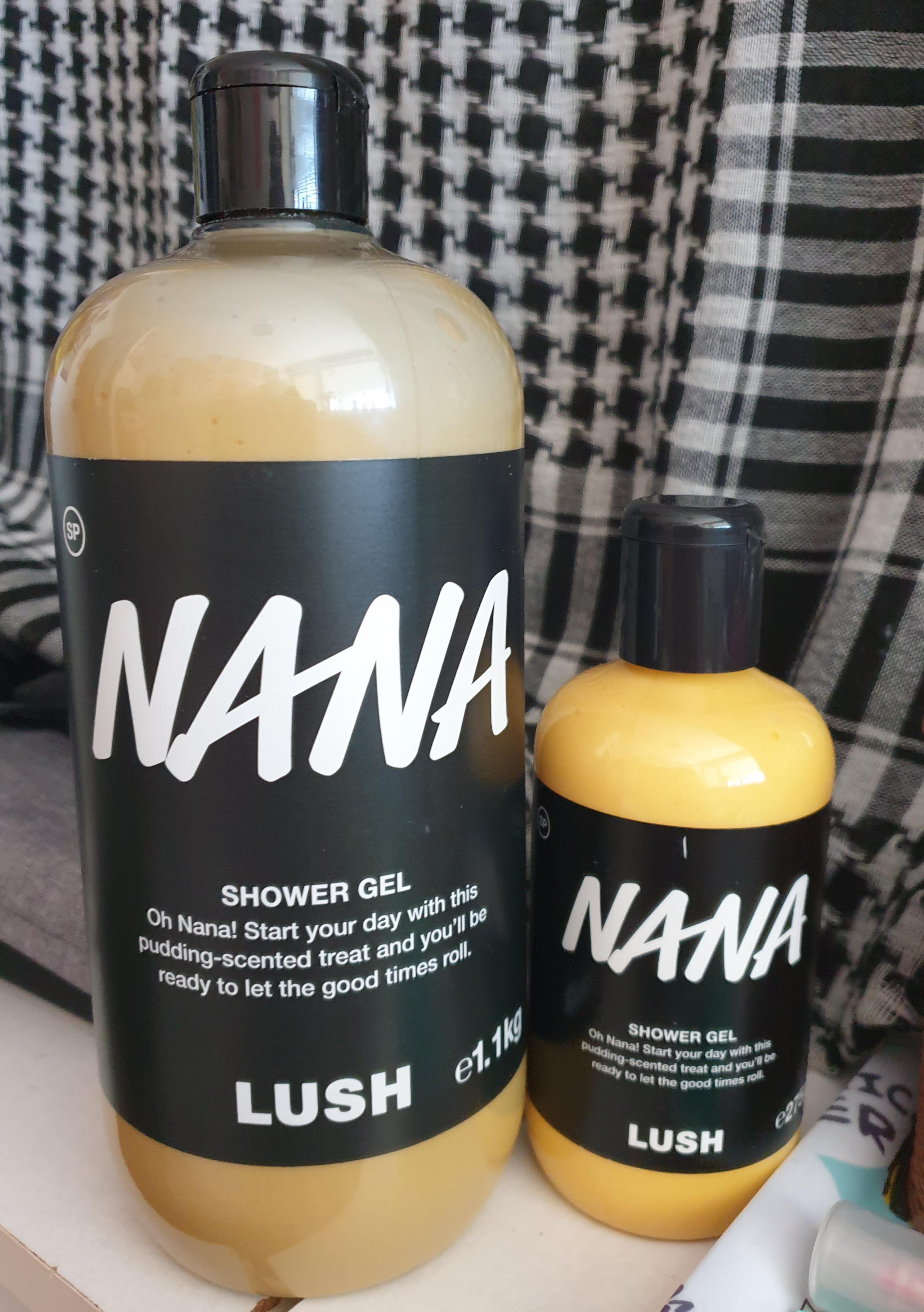 I've just received my 1kg bottle of Nana shower jel, and noticed the