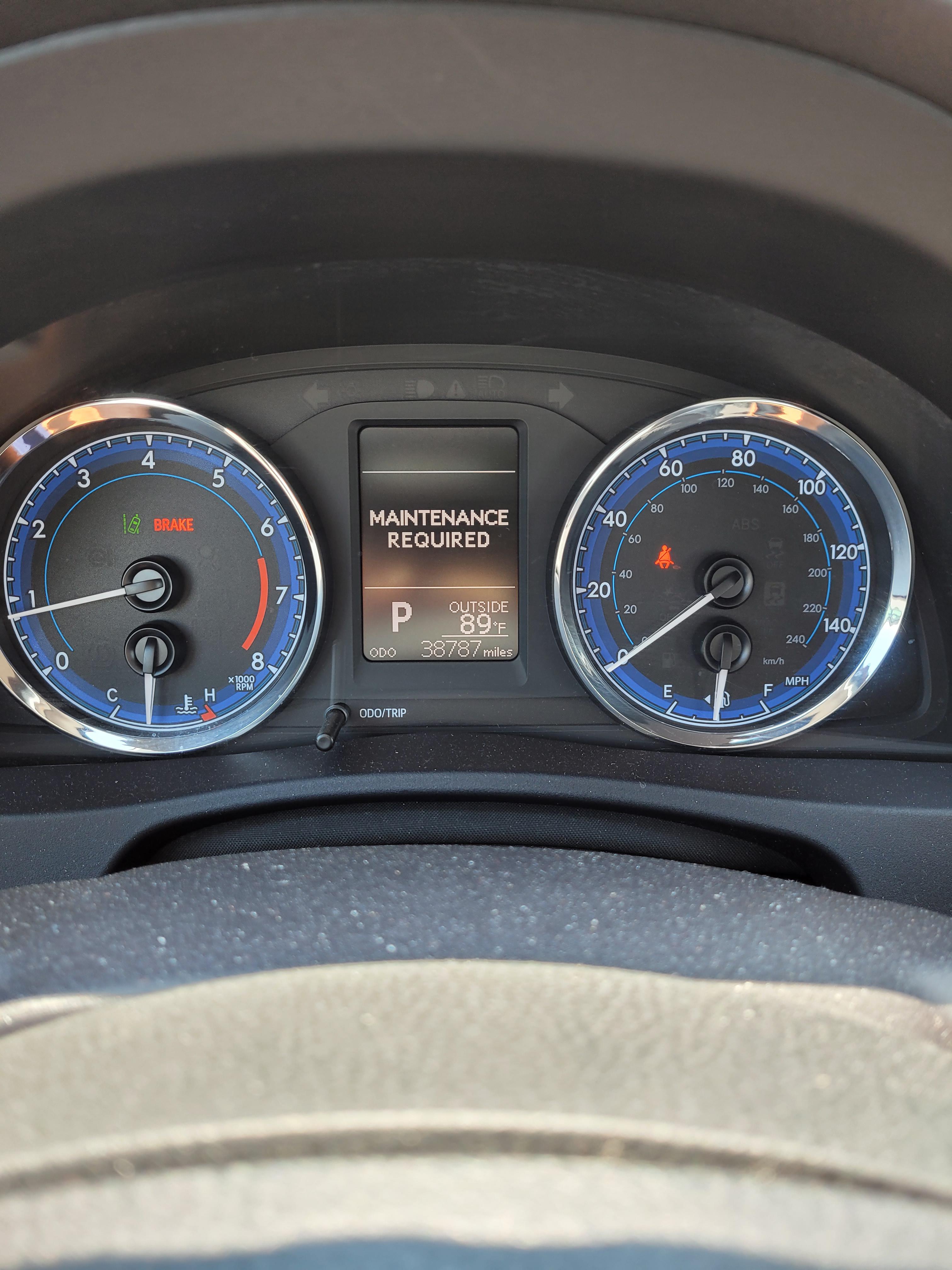 Does this mean my car is due for an oil change? I thought the oil light