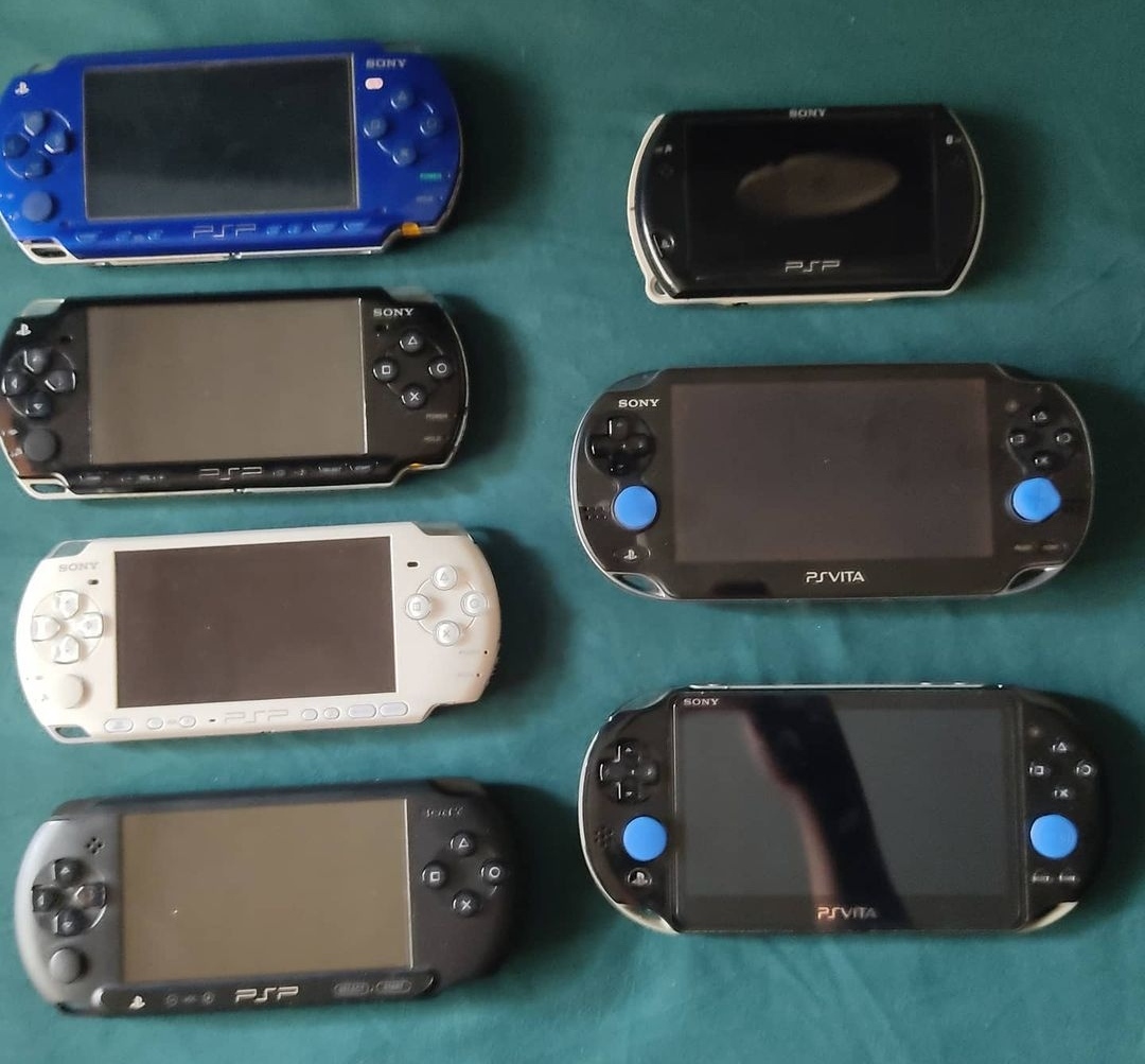Finally found the OLED Vita. My Playstation Handheld collection is