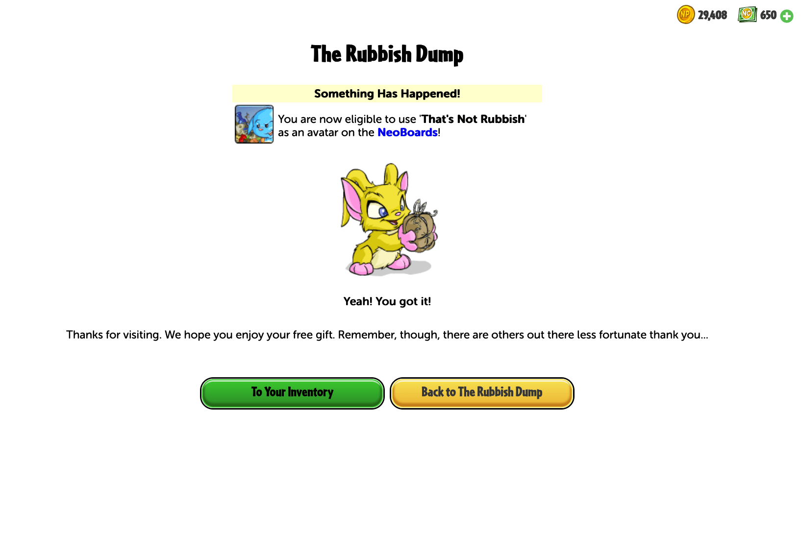 It's JellyNeo Rubbish Dump Day! r/neopets