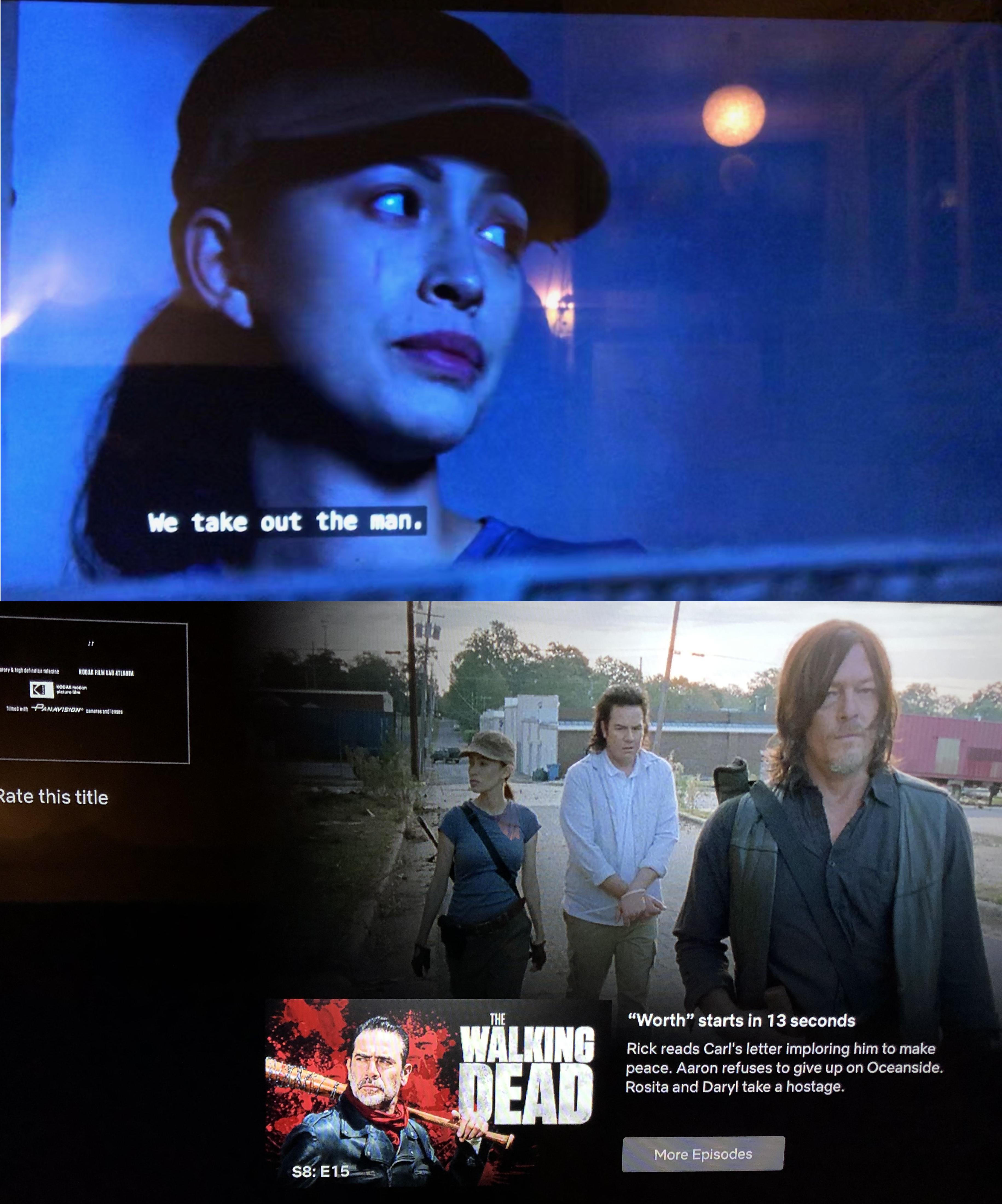 [TWD] When the preview screen in Netflix spoilers and you already know