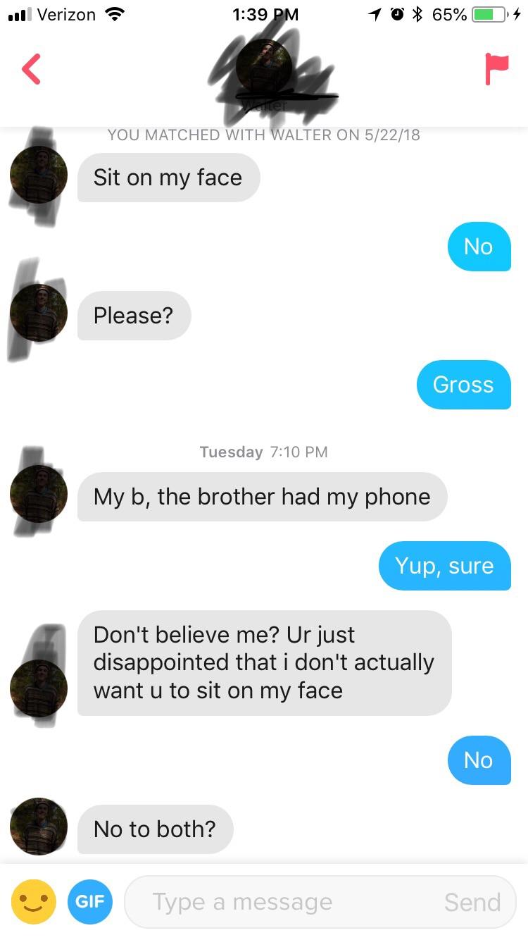 Sit on my face : OopsDidntMeanTo