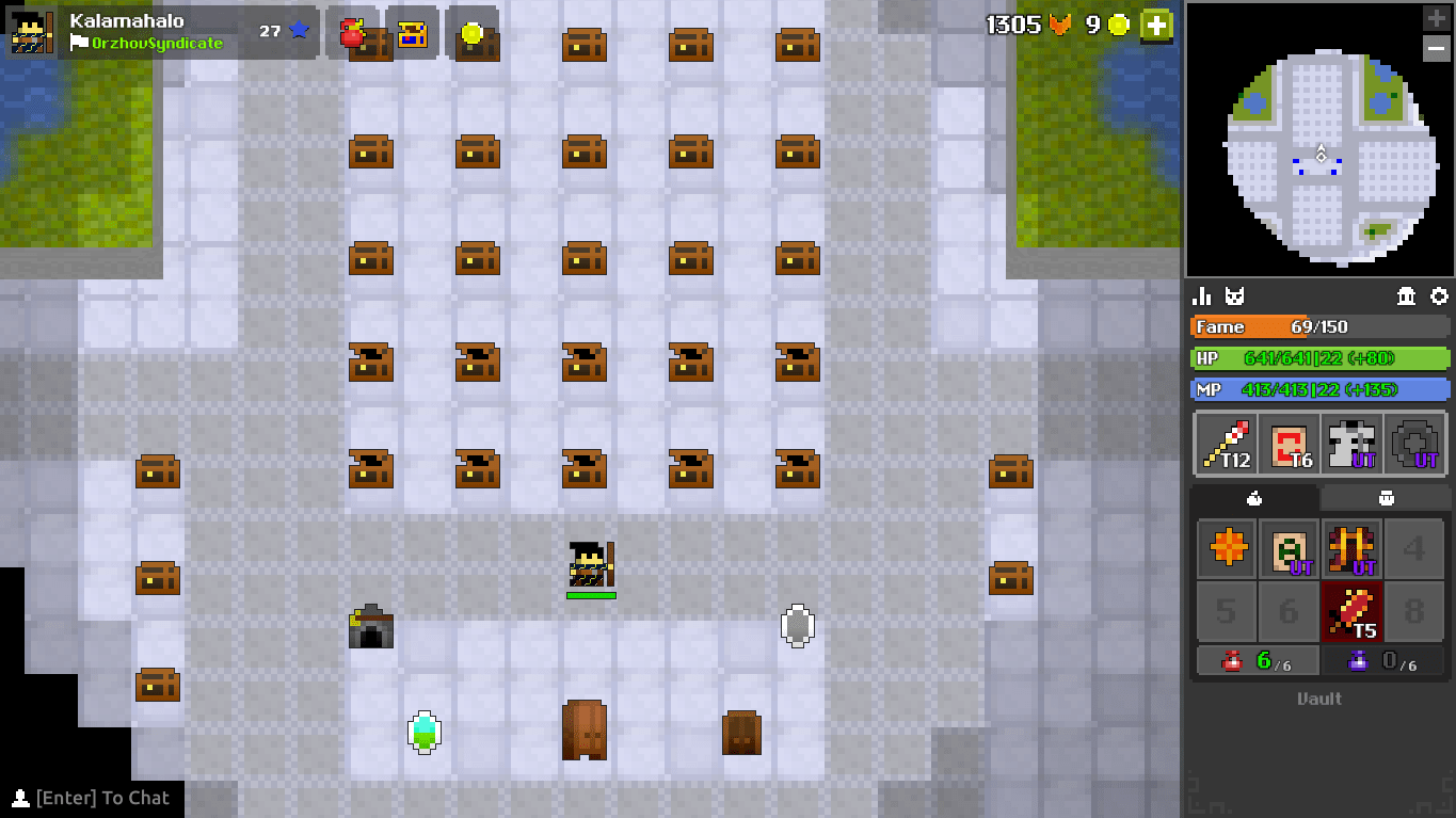 The wine cellar incantation is offcenter and it's irritating r/RotMG