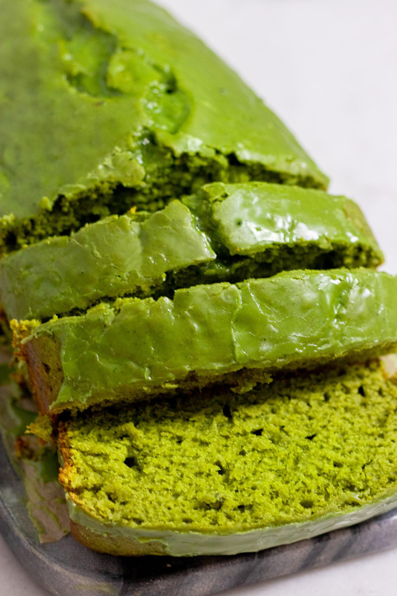 Vegan Matcha Pound Cake r/veganrecipes