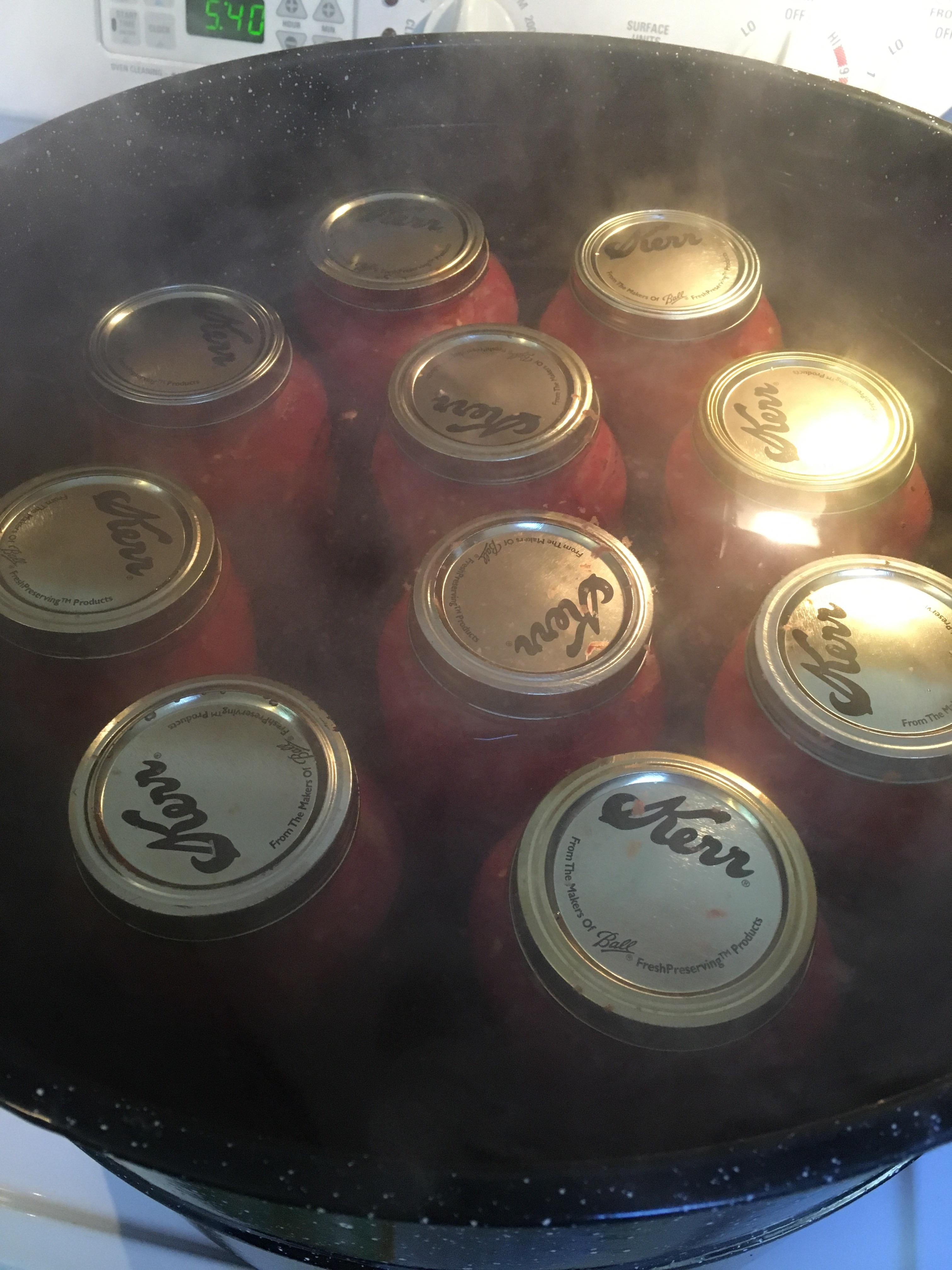 Canned 24 quarts of tomatoes! r/Canning