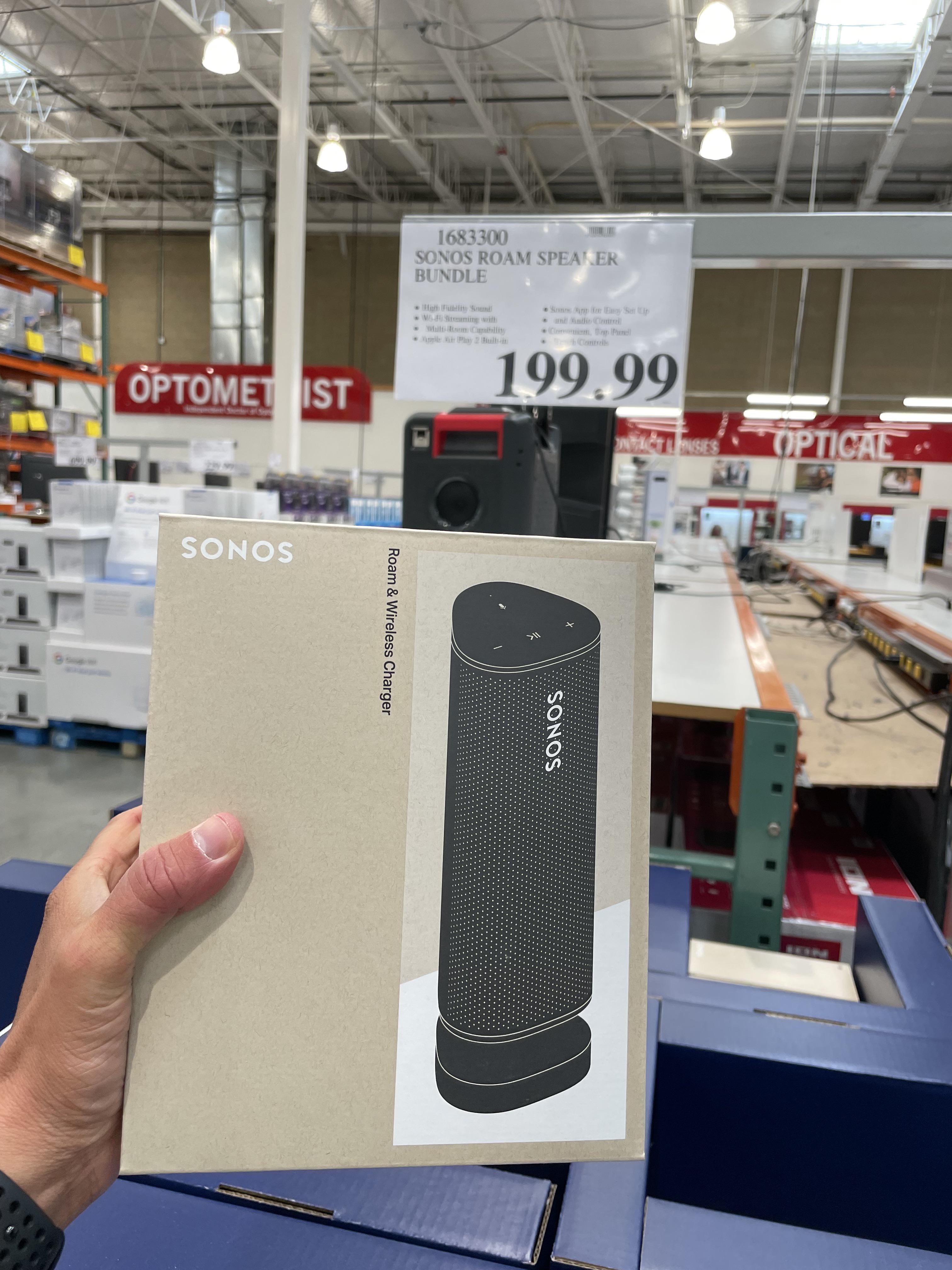 Sonos Roam & Wireless Charger at Costco for 200! r/sonos