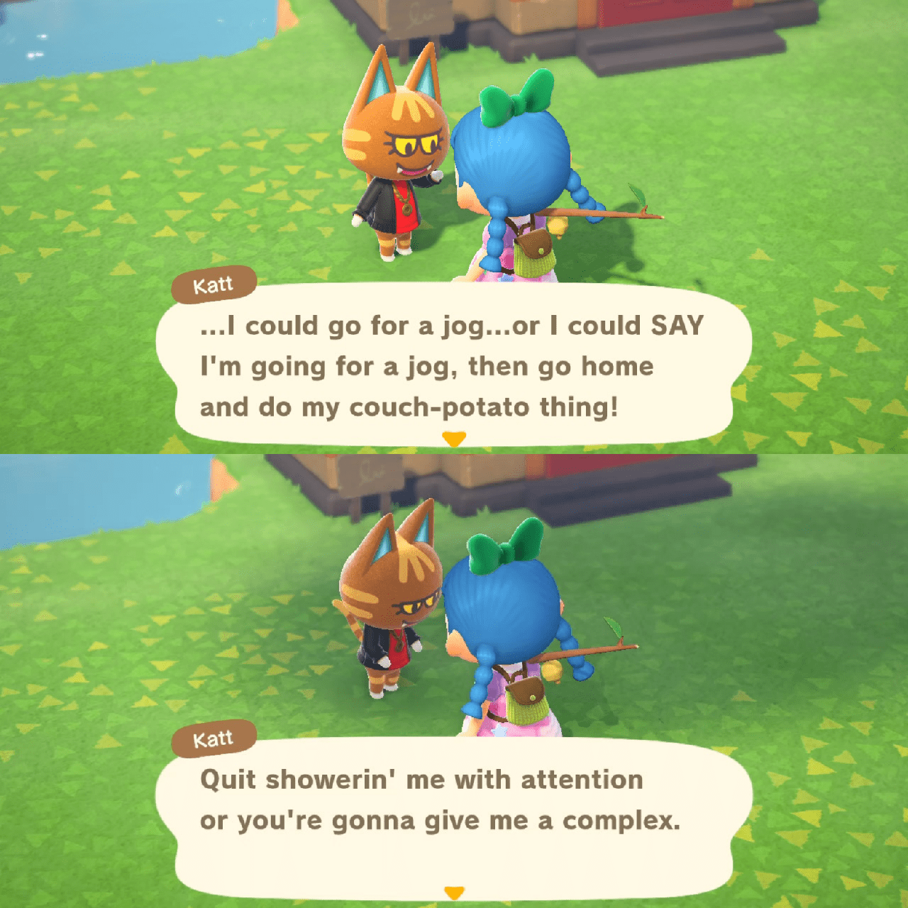 Katt is starting to grow on me. Eveything she says is spot on. r