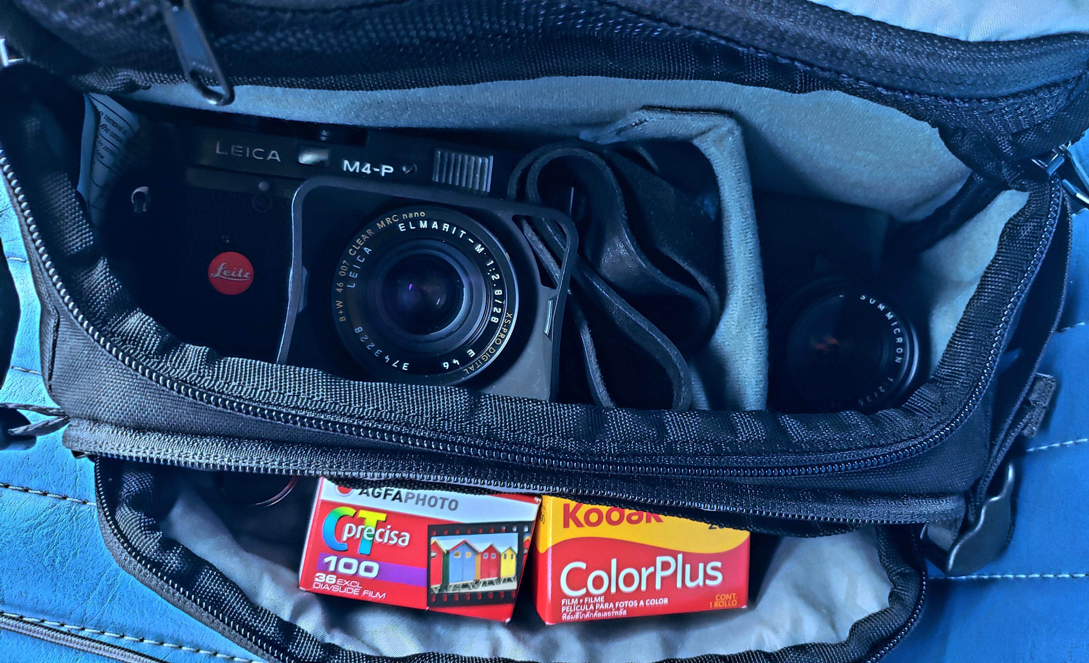 my favorite bag/sling/fanny pack thing. r/Leica