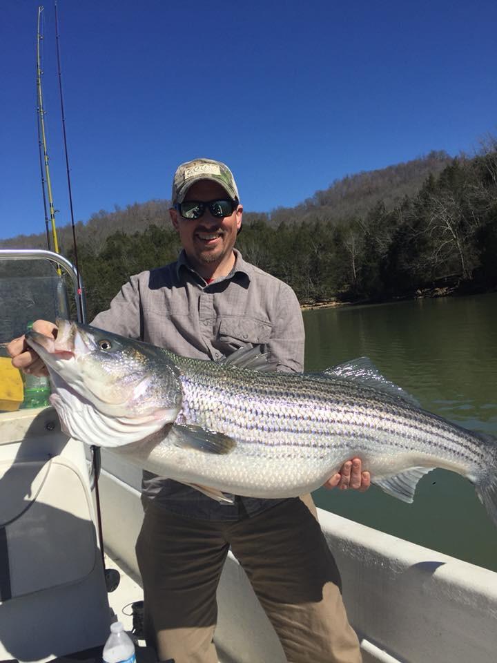 My brother and I fishing on a river in Tennessee. This was the only