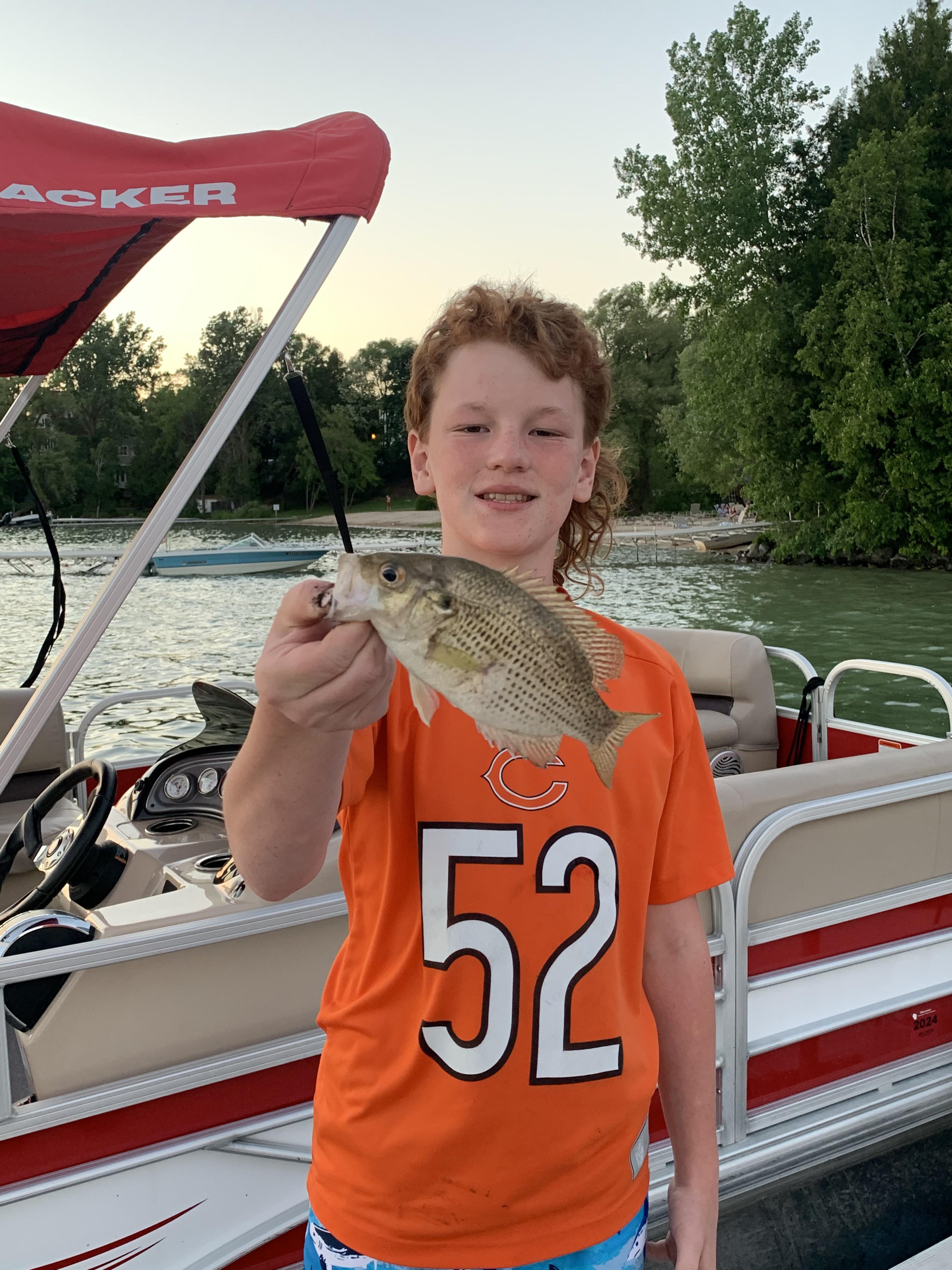 I caught this in Elkhart lake Wisconsin r/Fishing