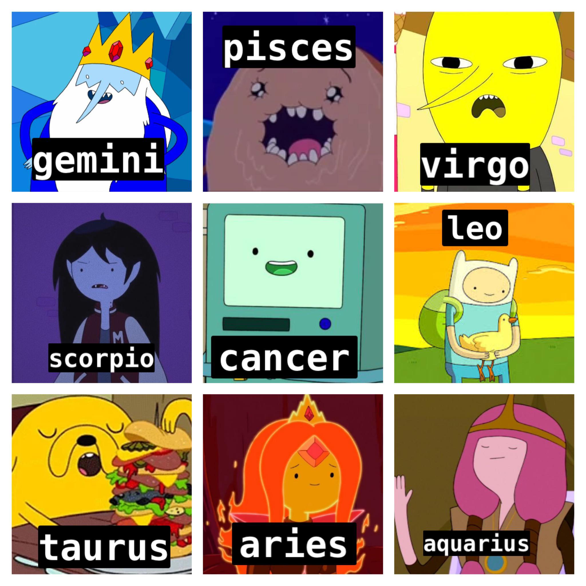 as an astrologer, these are my professional opinions😌 r/adventuretime
