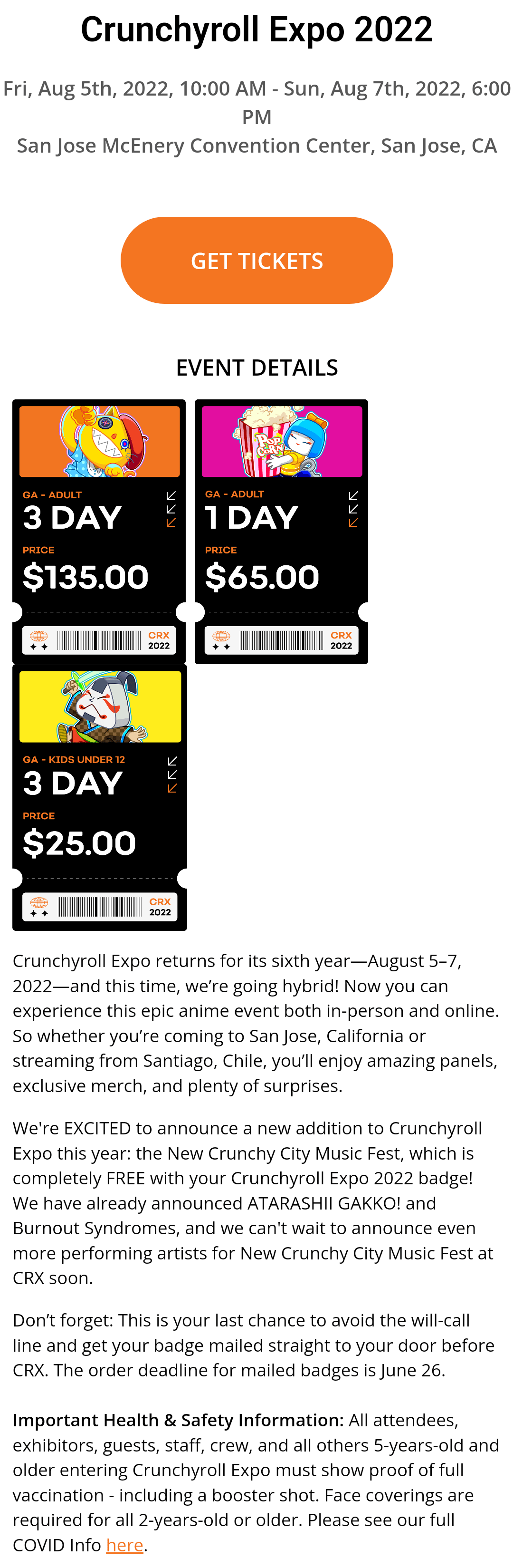 Crunchyroll Expo; is it worth it? This year particular I'm wondering; because of the new music and the Funimation fusion. Anyone have any experience with the Expos in the past? r/Crunchyroll Crunchyroll Expo; is it worth it? This year particular I'm wondering; because of the new music and the Funimation fusion. Anyone have any experience with the Expos in the past? r/Crunchyroll