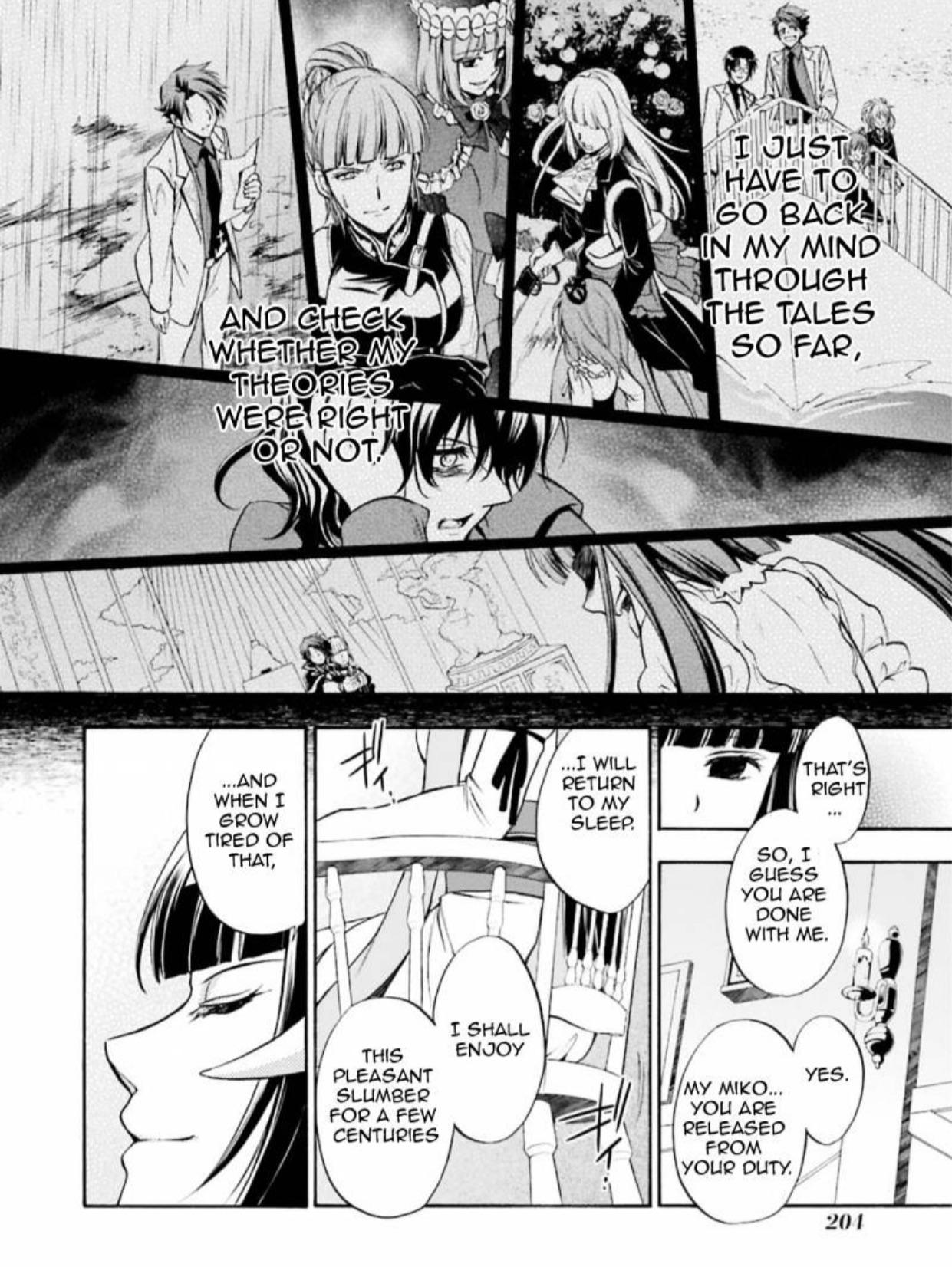 What does Featherine mean when she said that she will sleep/slumber? And why does she do it? r