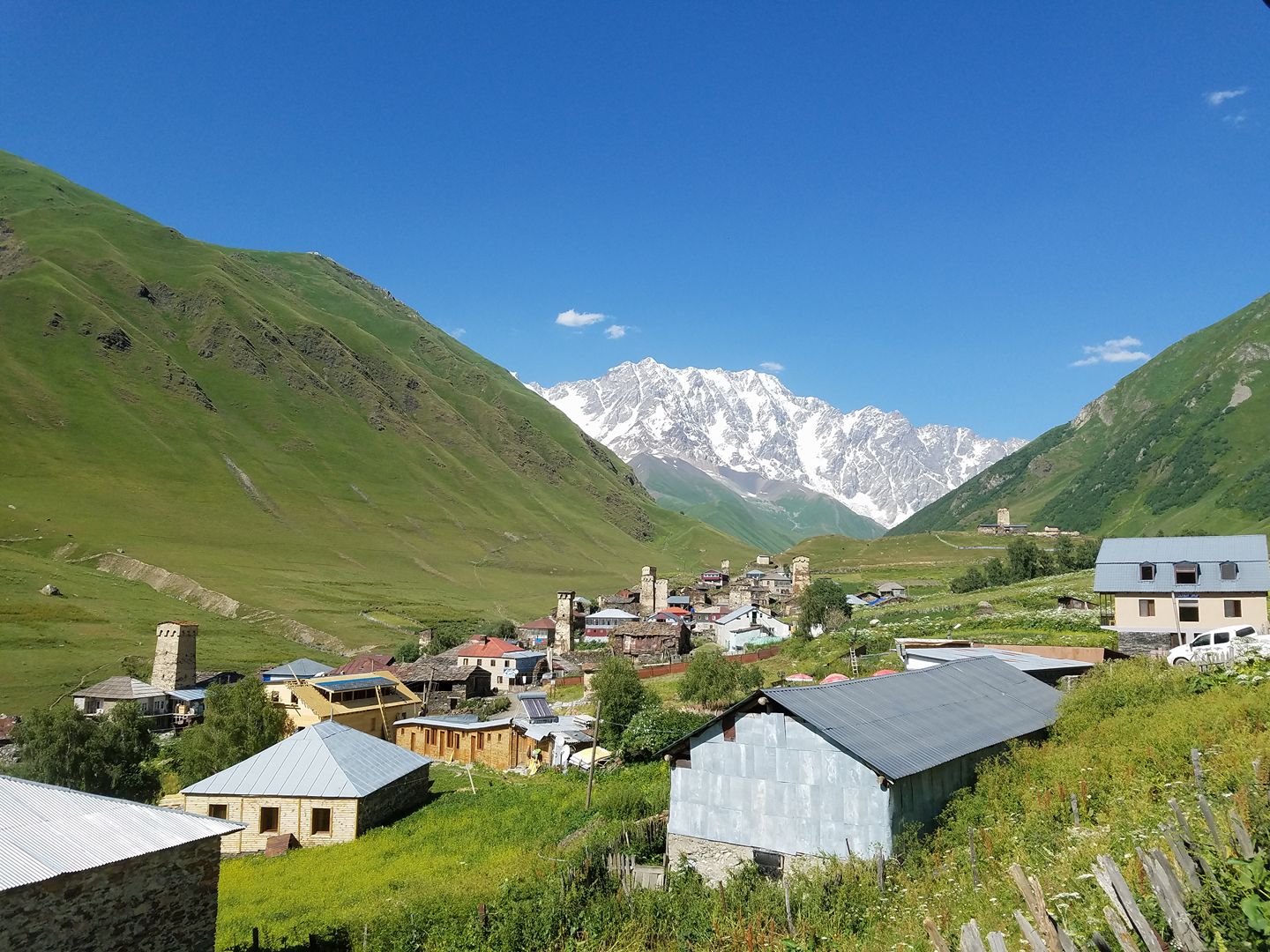 the breathtaking mountain village of Ushguli, r/travelphotos