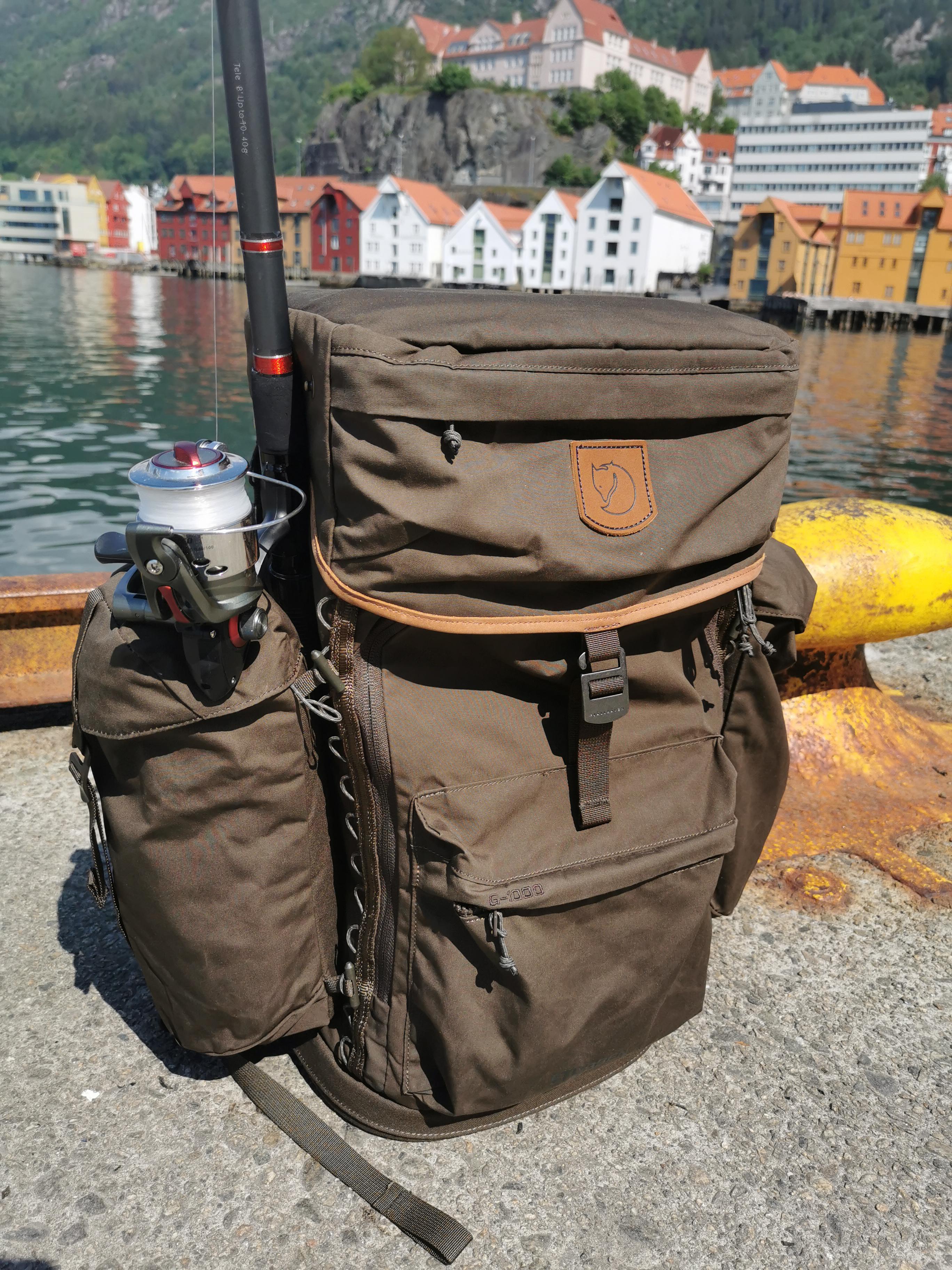 Fjällräven Singi Stubben, my new hunting/fishing/day pack, with the