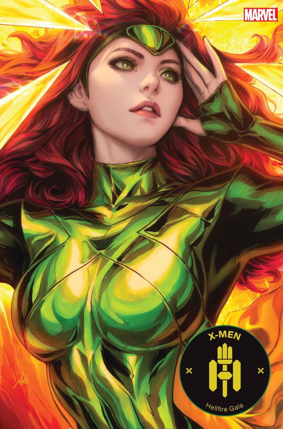 Jean Grey Hellfire Gala Variant Cover by Artgerm r/xmen